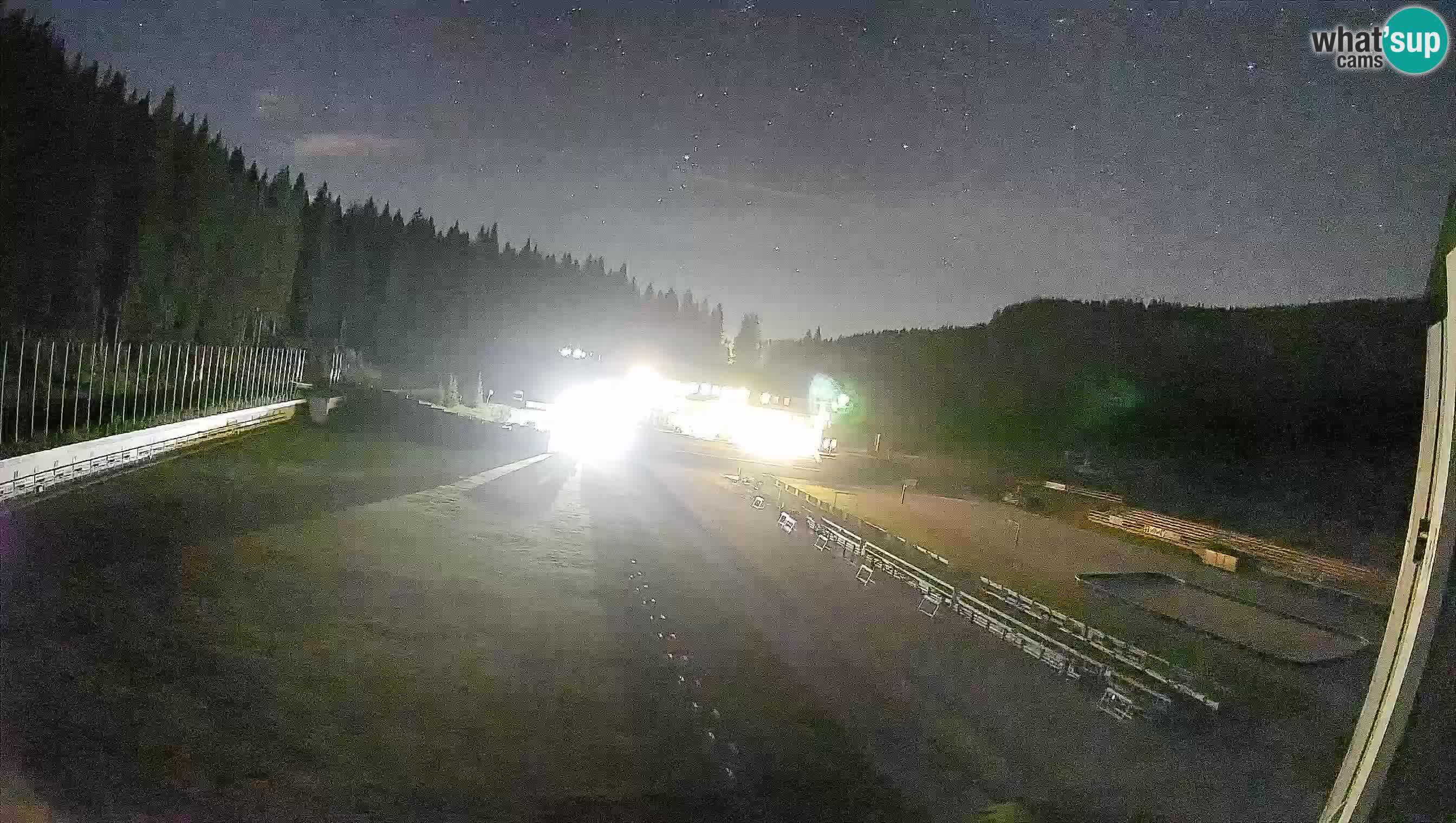 Webcam Pokljuka – Stade de biathlon de Rudno Polje
