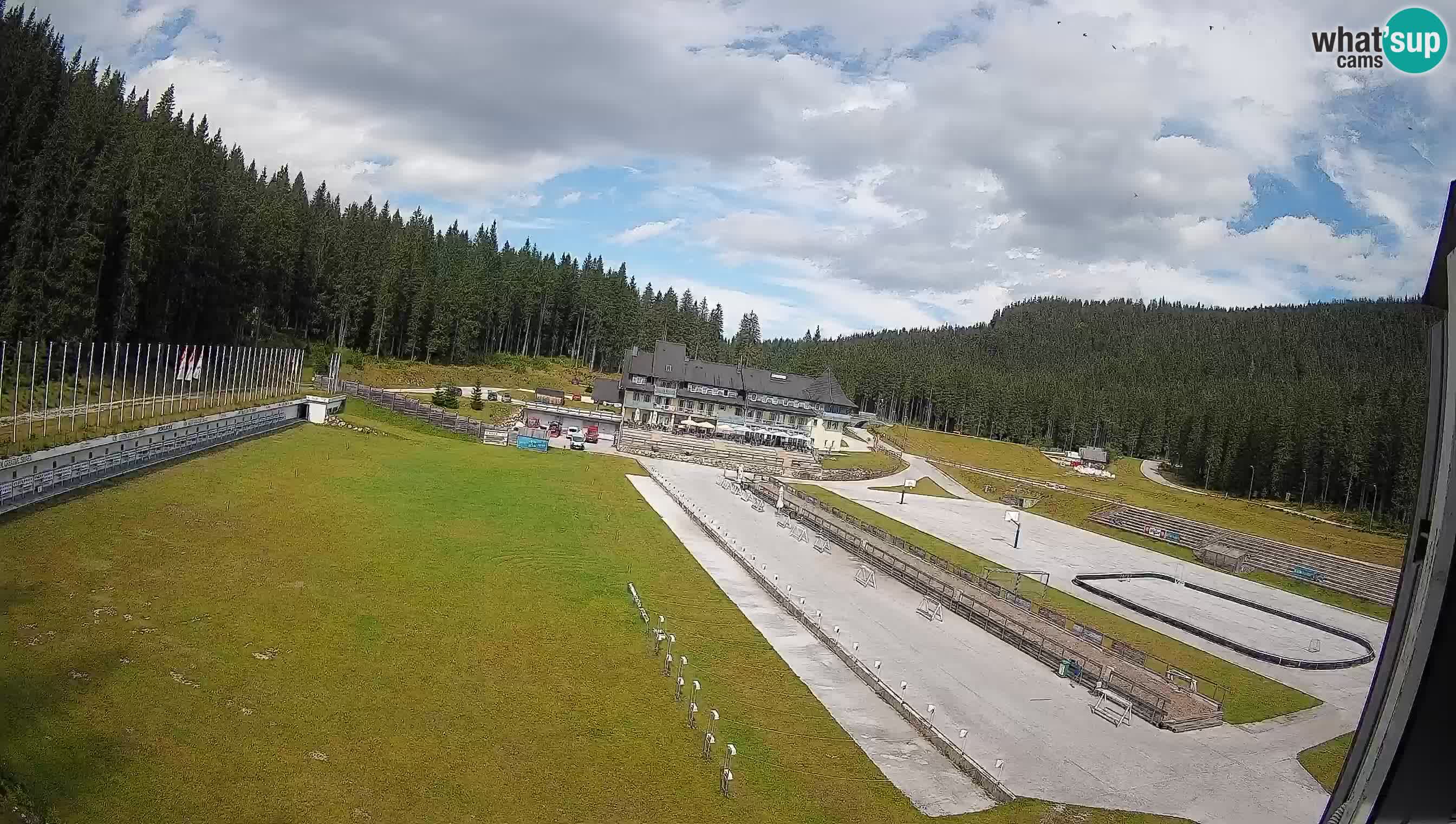 Webcam Pokljuka – Biathlon-Stadion Rudno Polje
