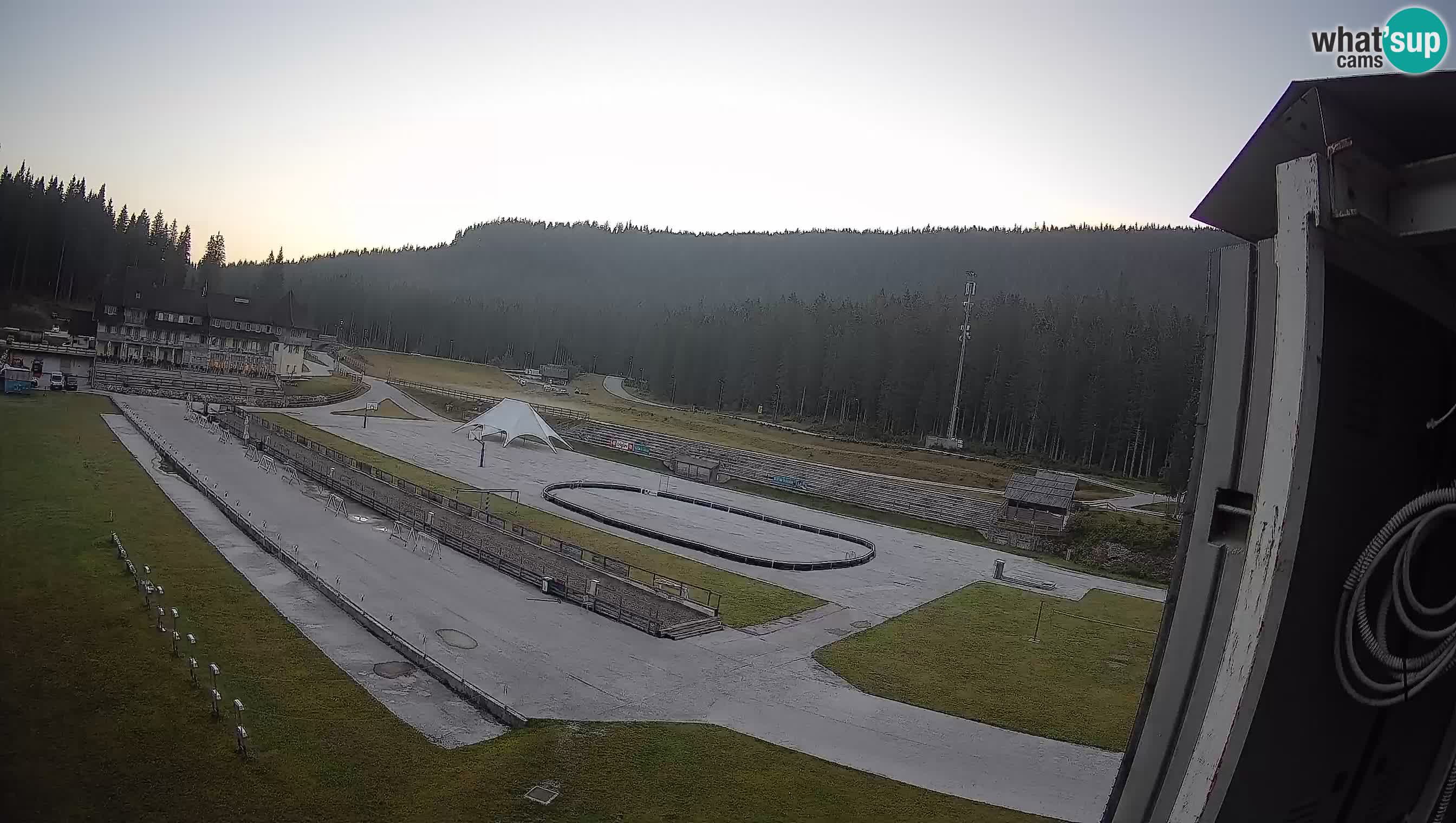 Webcam Pokljuka – Stade de biathlon de Rudno Polje