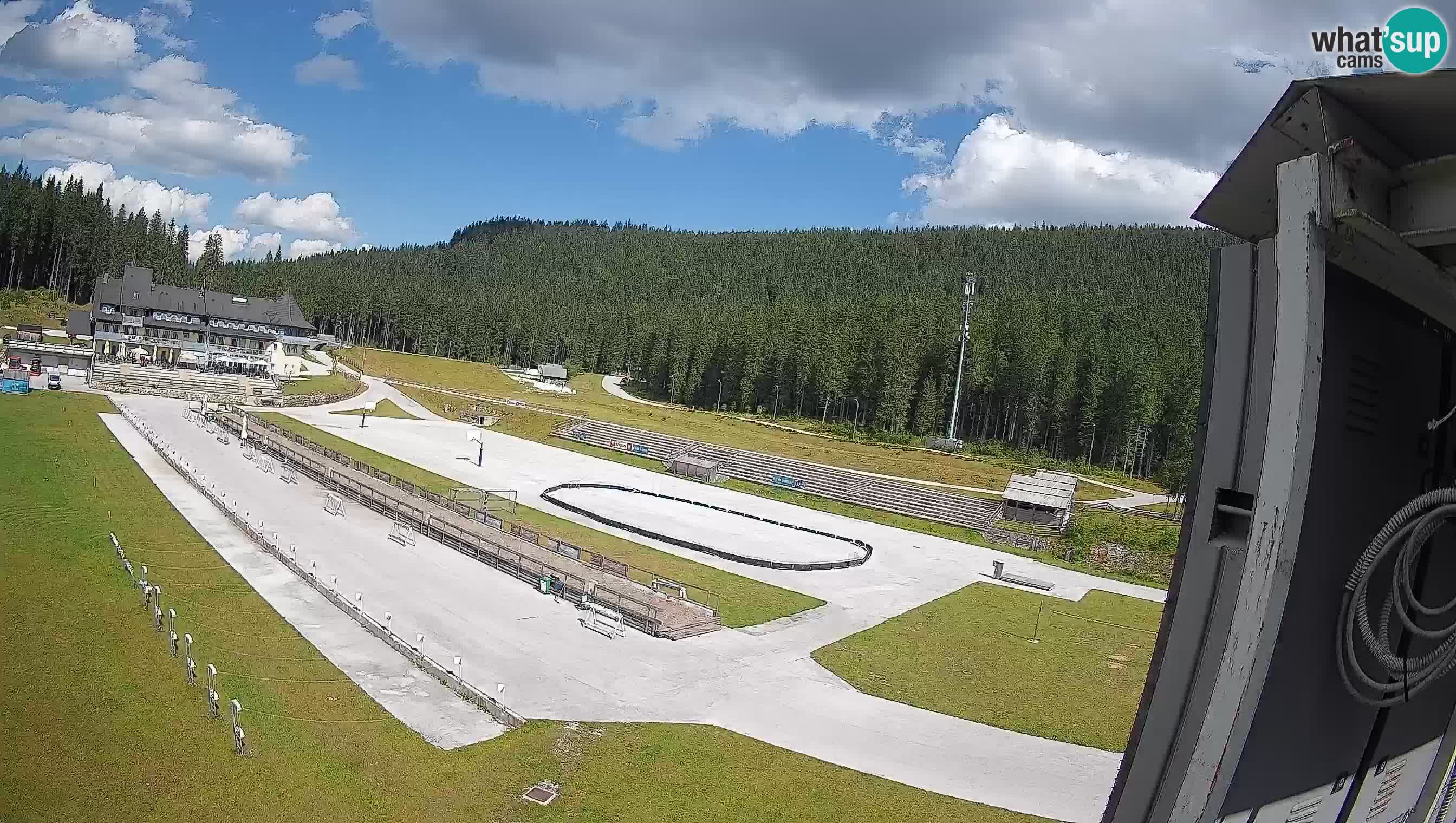 Webcam Pokljuka – Estadio de Biatlón de Rudno Polje