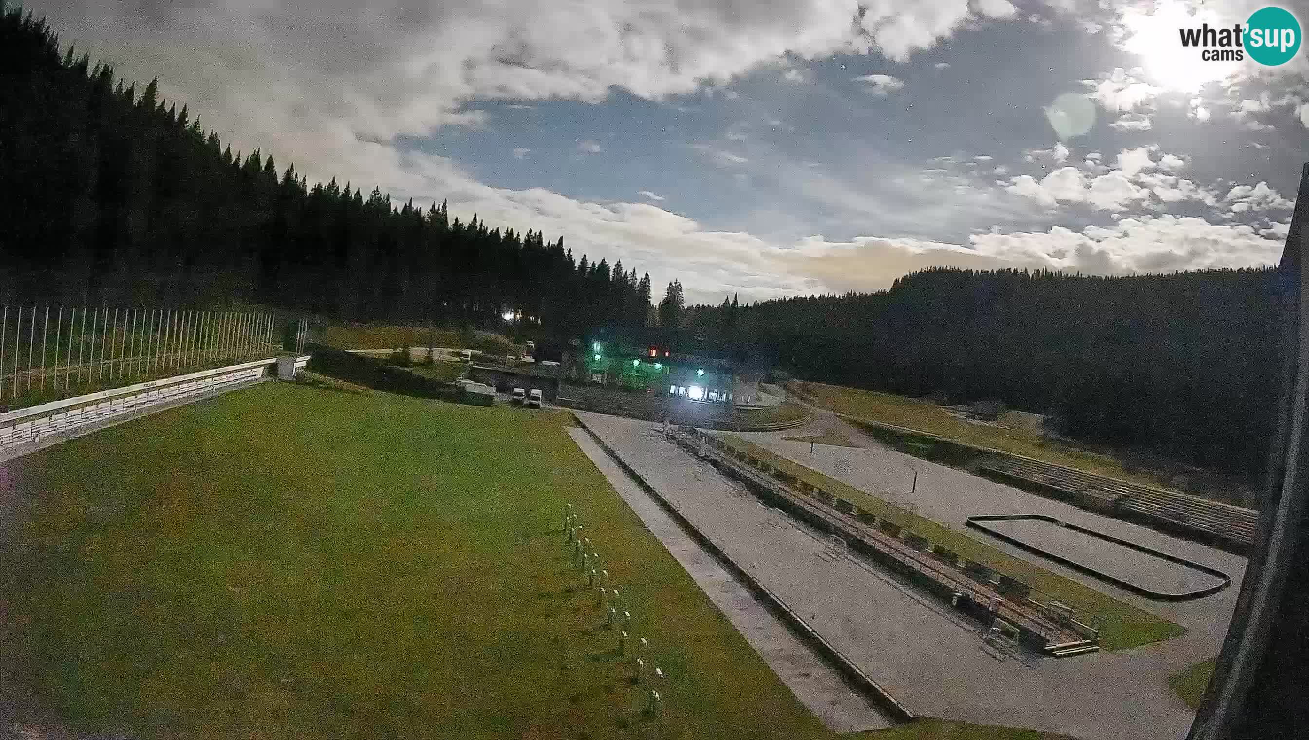 Webcam Pokljuka – Biathlon-Stadion Rudno Polje