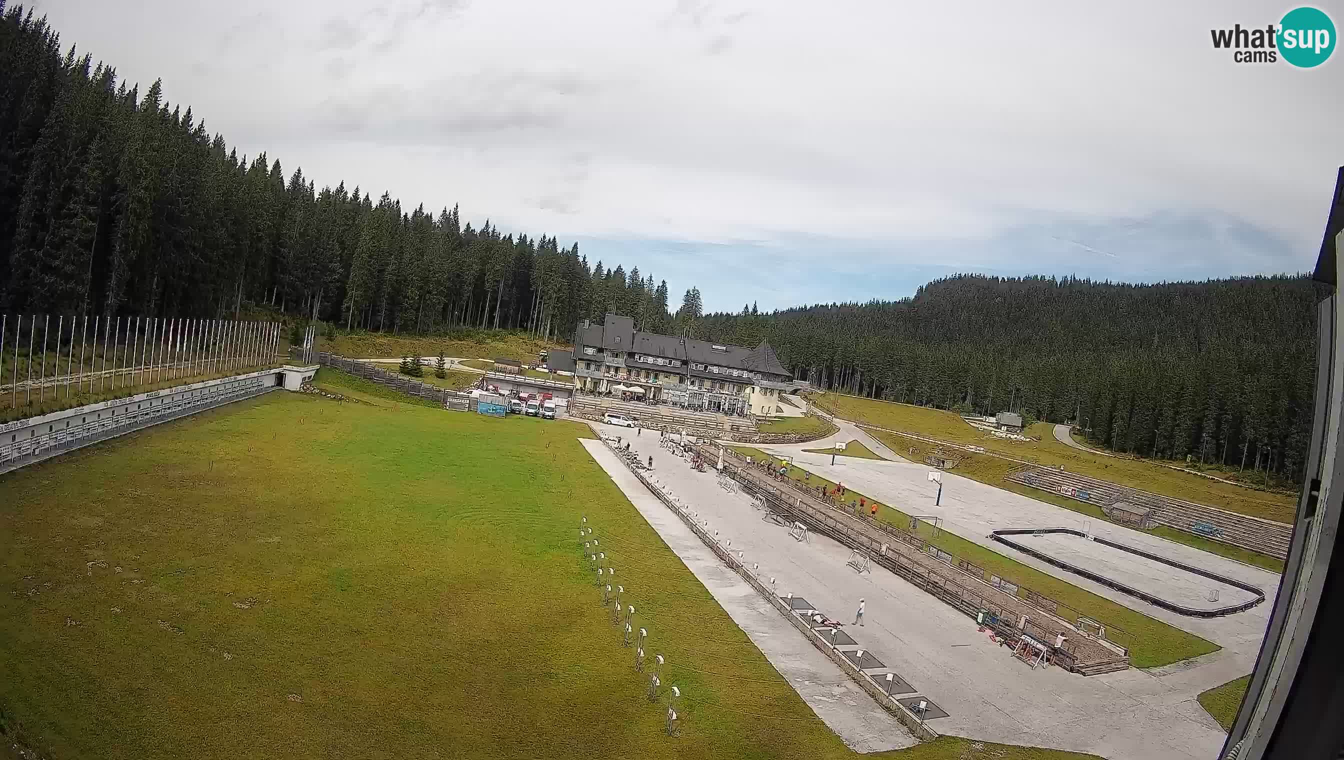 Webcam Pokljuka – Biathlon Stadium Live
