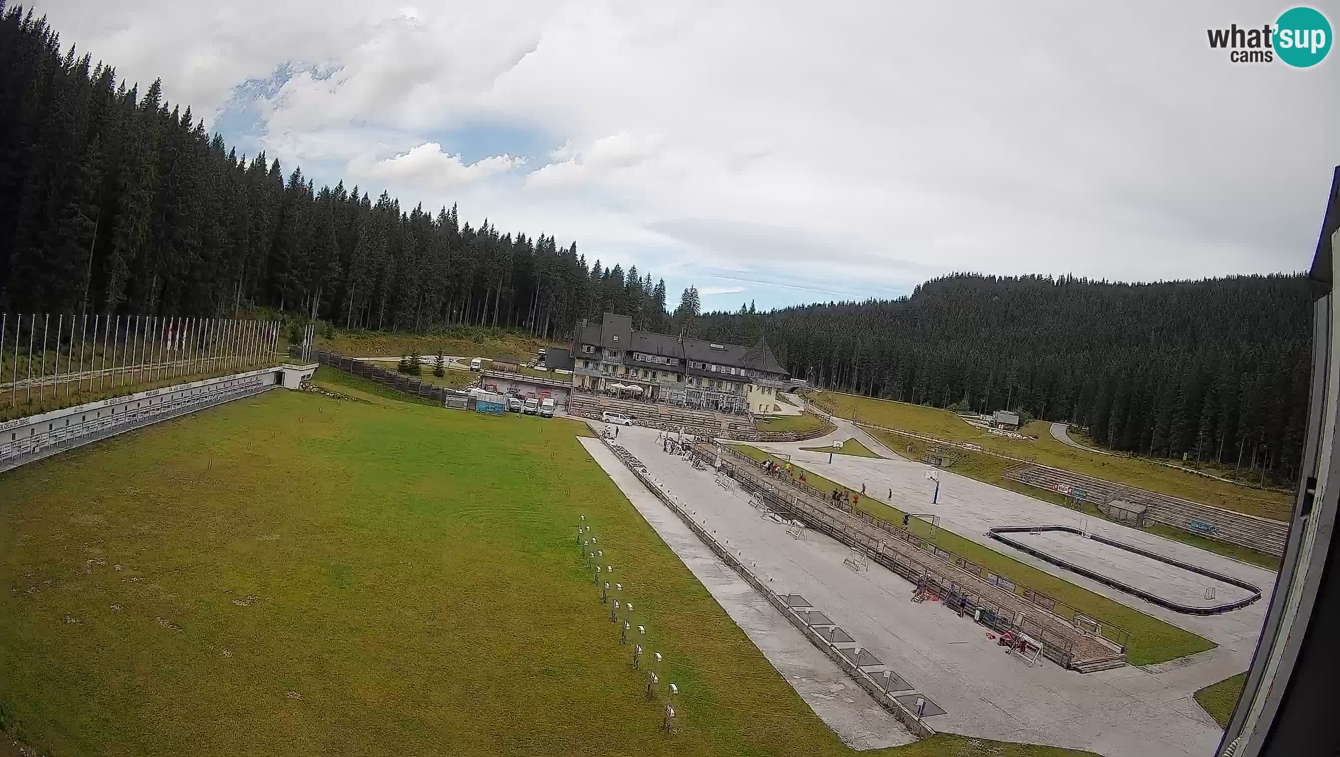 Webcam Pokljuka – Biathlon-Stadion Rudno Polje