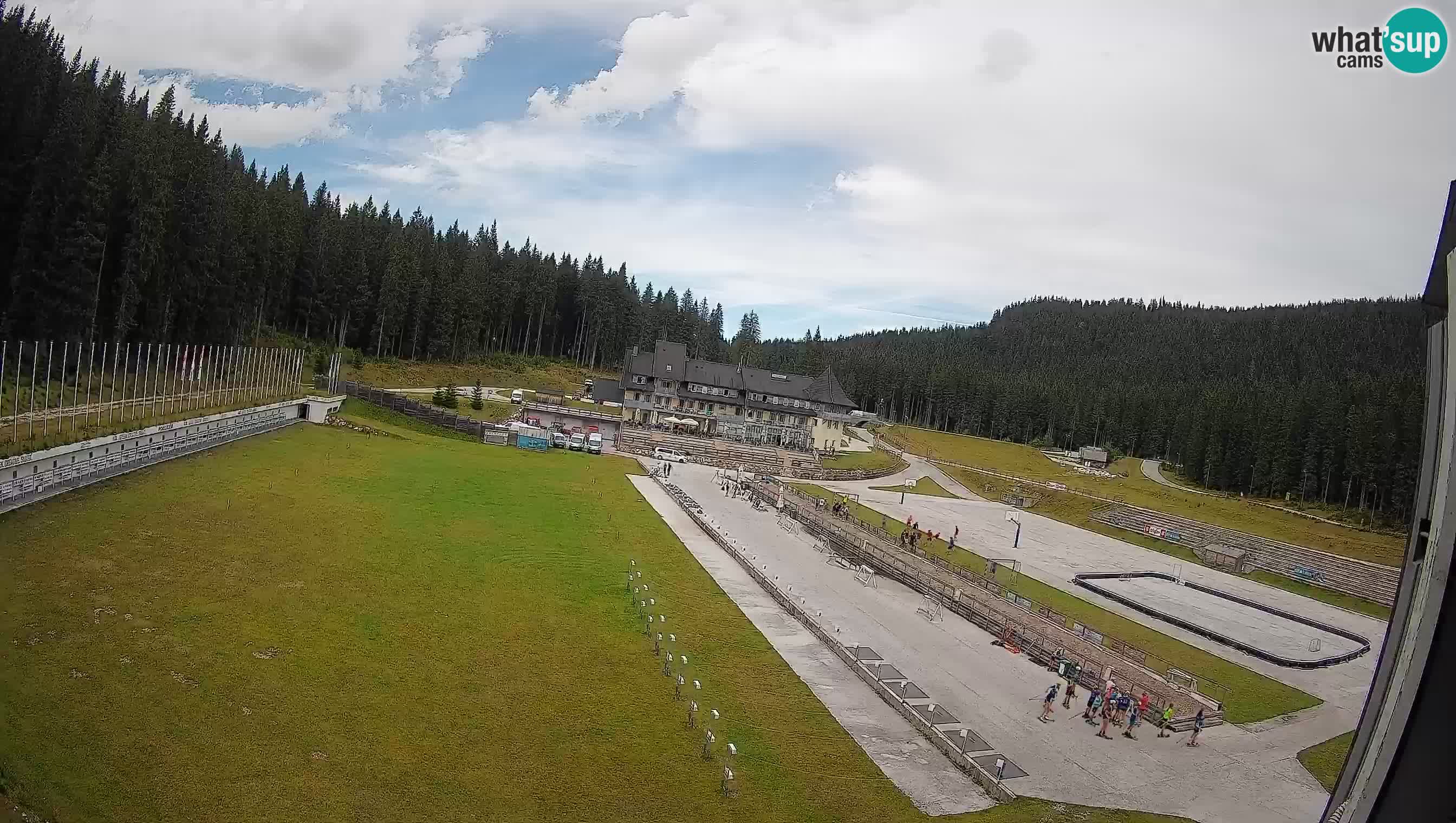 Webcam Pokljuka – Biathlon Stadium Live