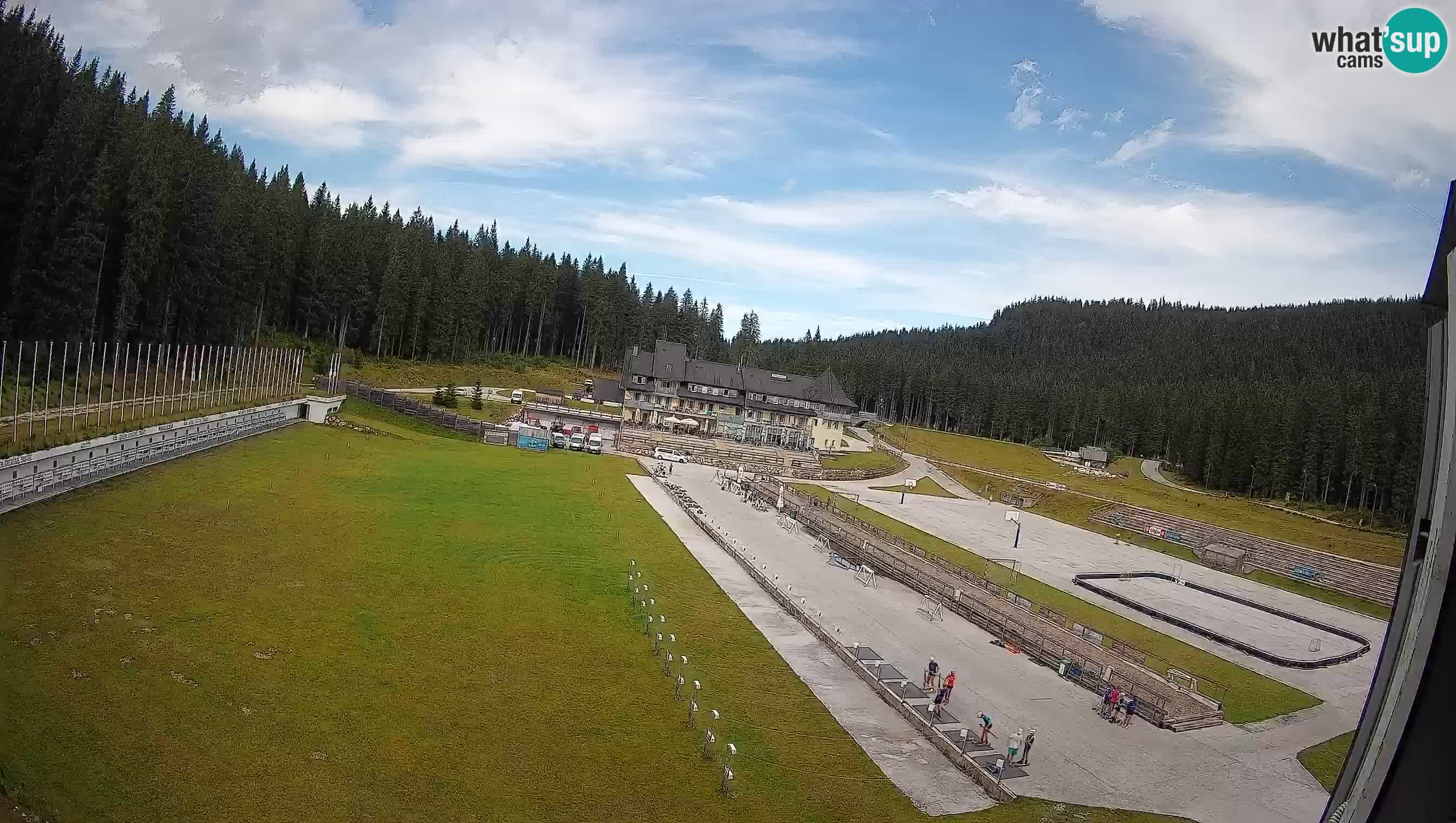 Webcam Pokljuka – Estadio de Biatlón de Rudno Polje