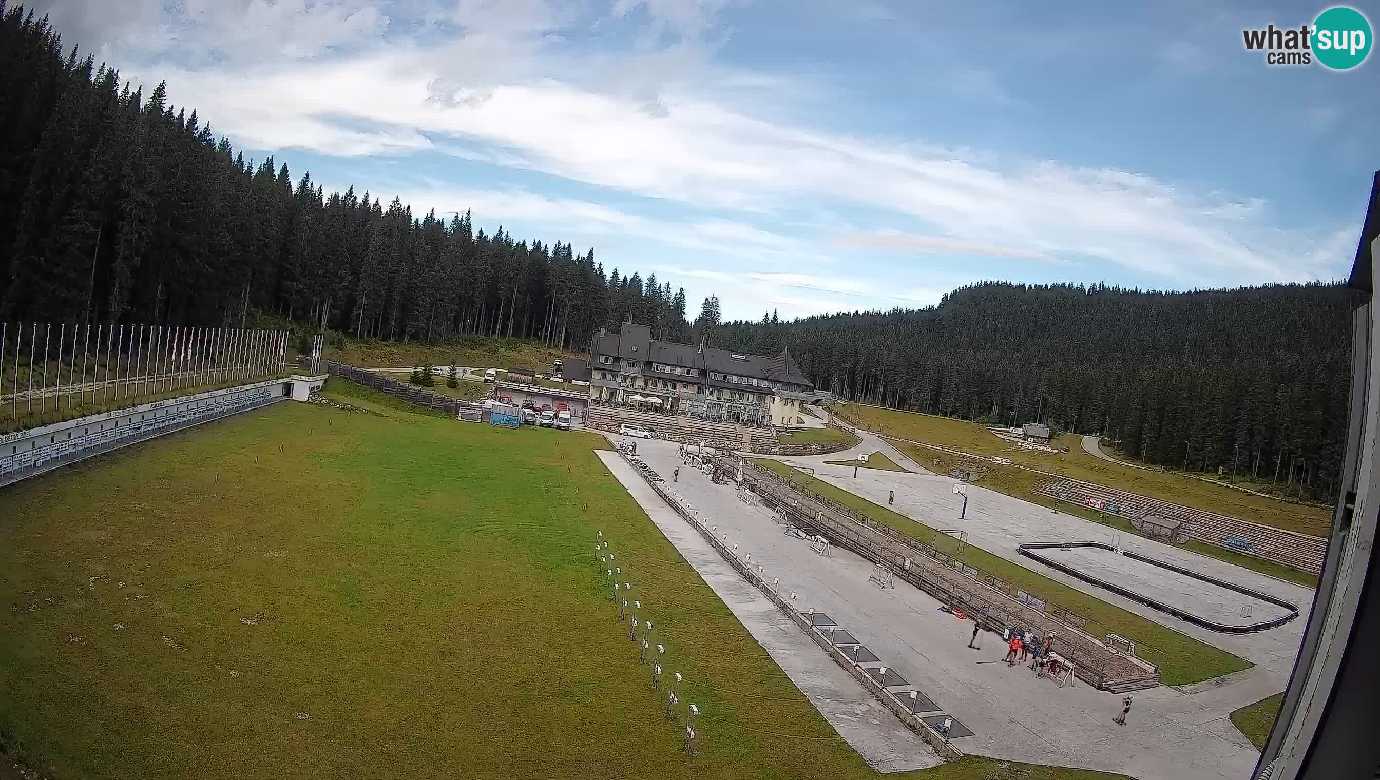 Webcam Pokljuka – Biathlon Stadium Live