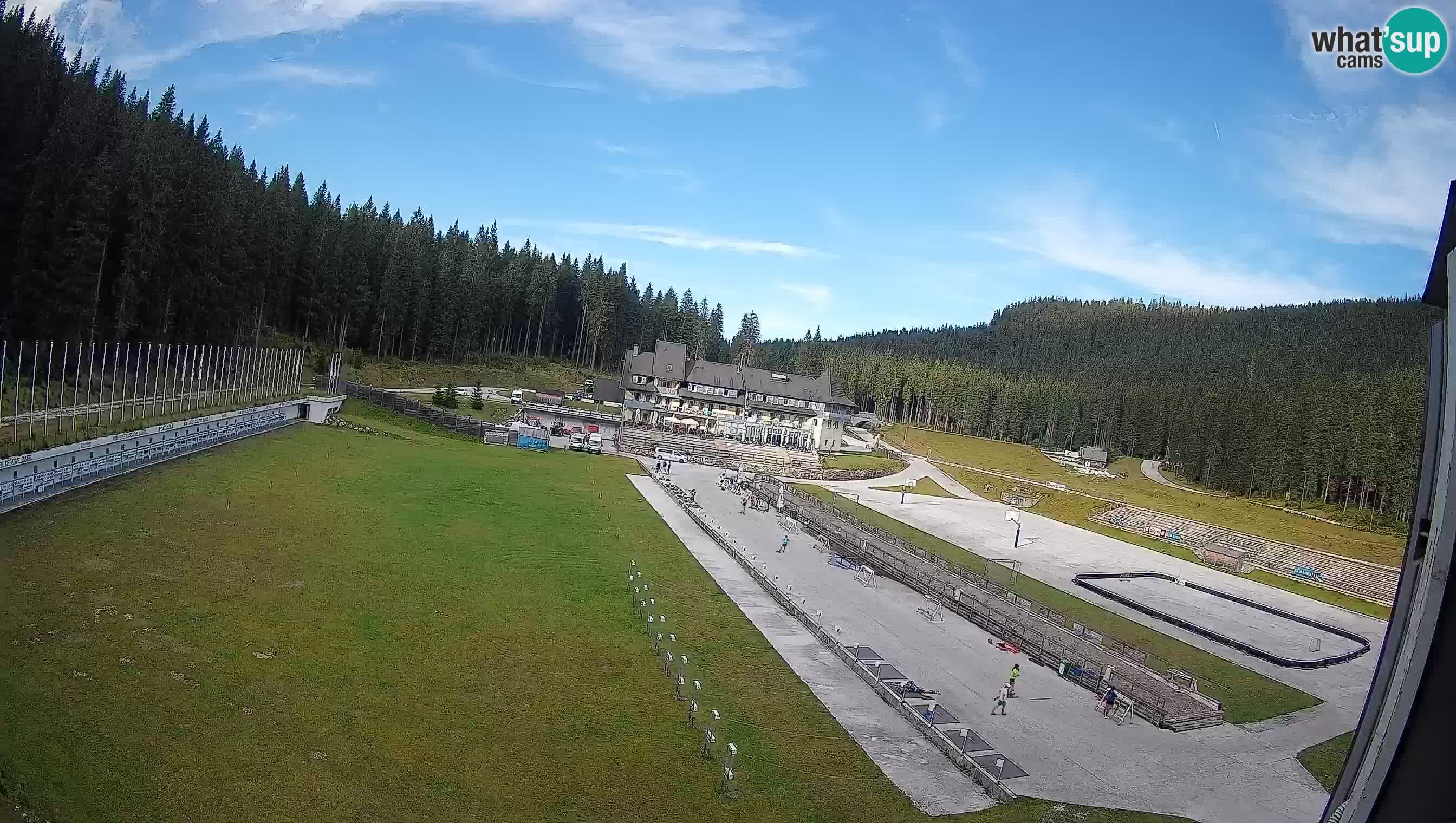 Webcam Pokljuka – Biathlon Stadium Live