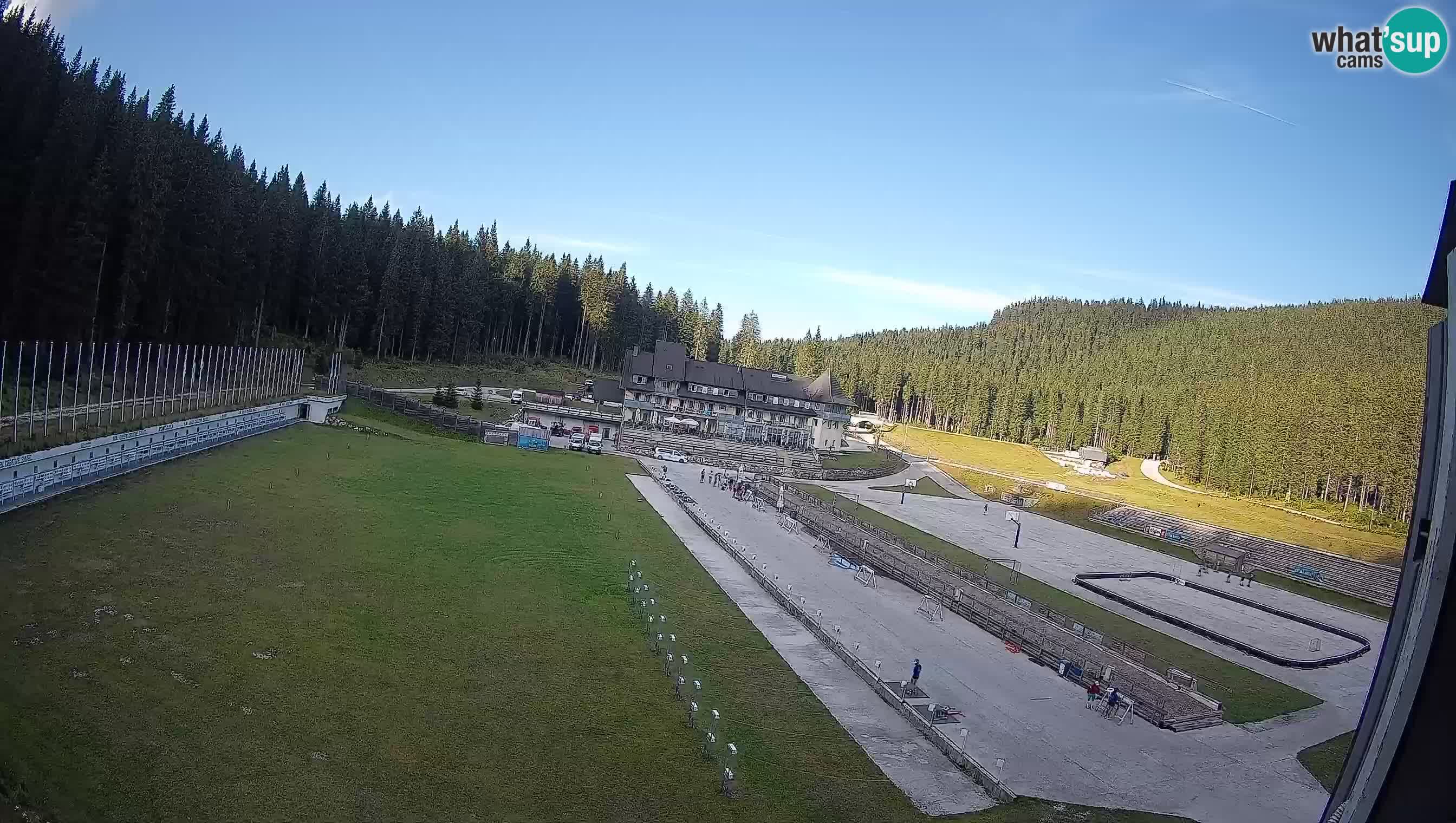 Webcam Pokljuka – Biathlon Stadium Live