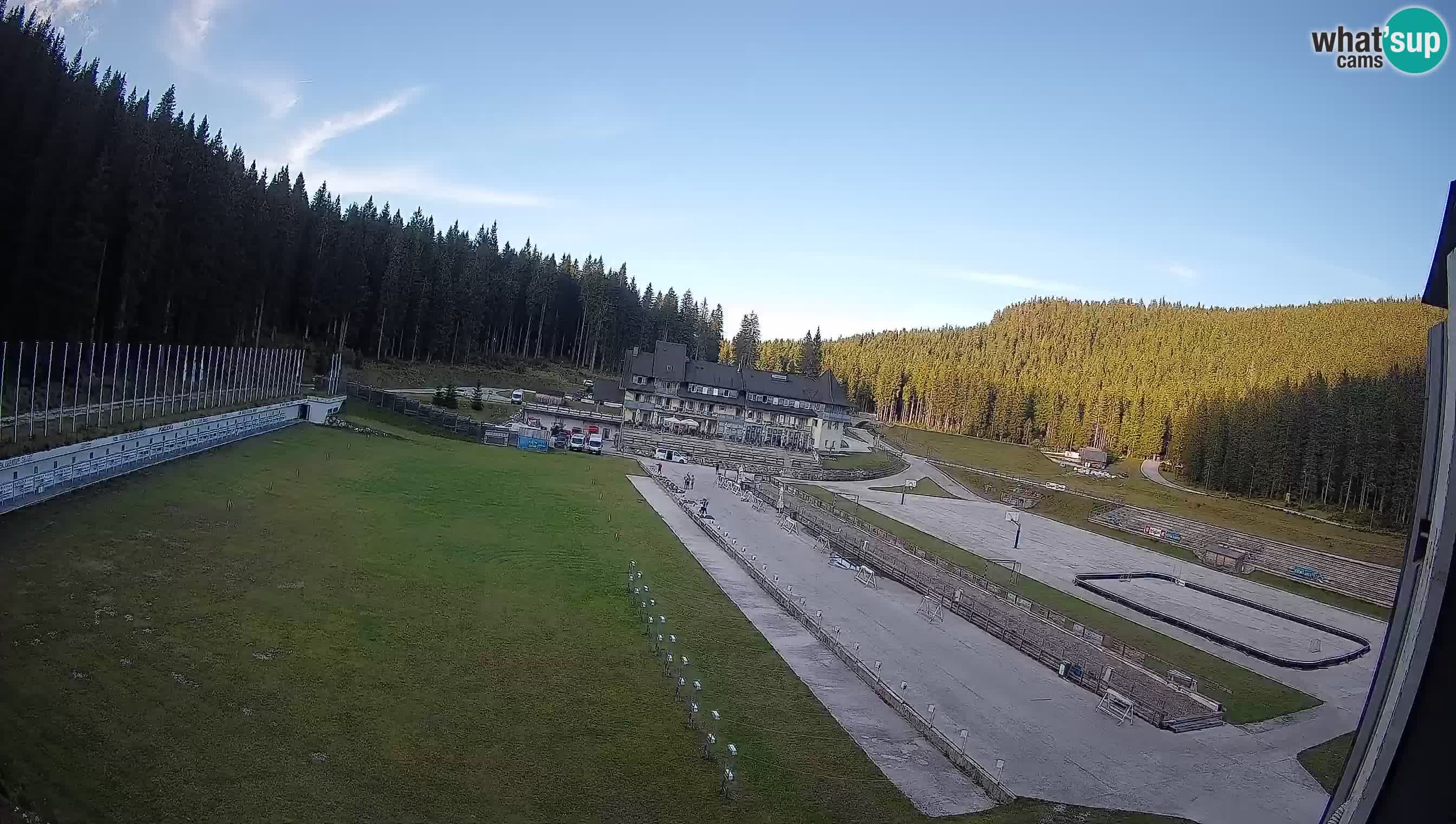 Webcam Pokljuka – Stade de biathlon de Rudno Polje