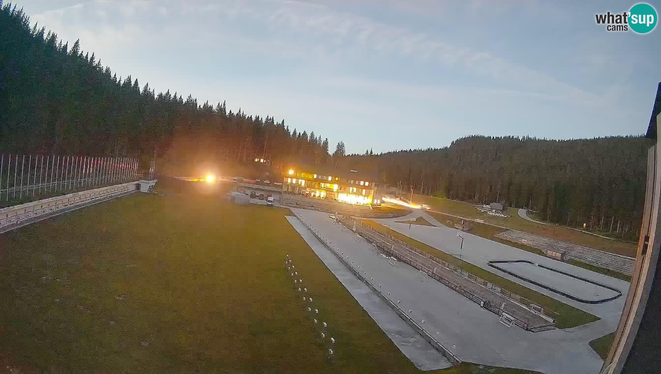 Webcam Pokljuka – Stade de biathlon de Rudno Polje