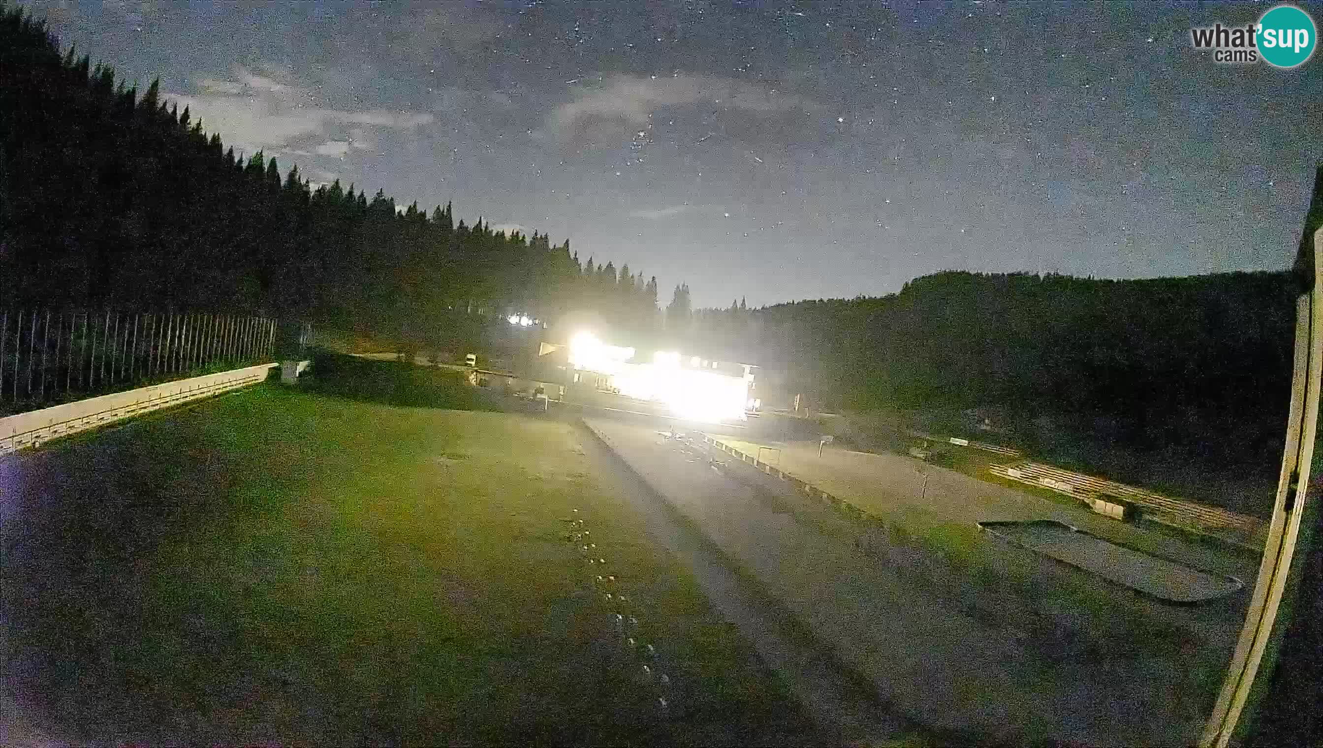 Spletna kamera Pokljuka – Biatlonski stadion Rudno Polje