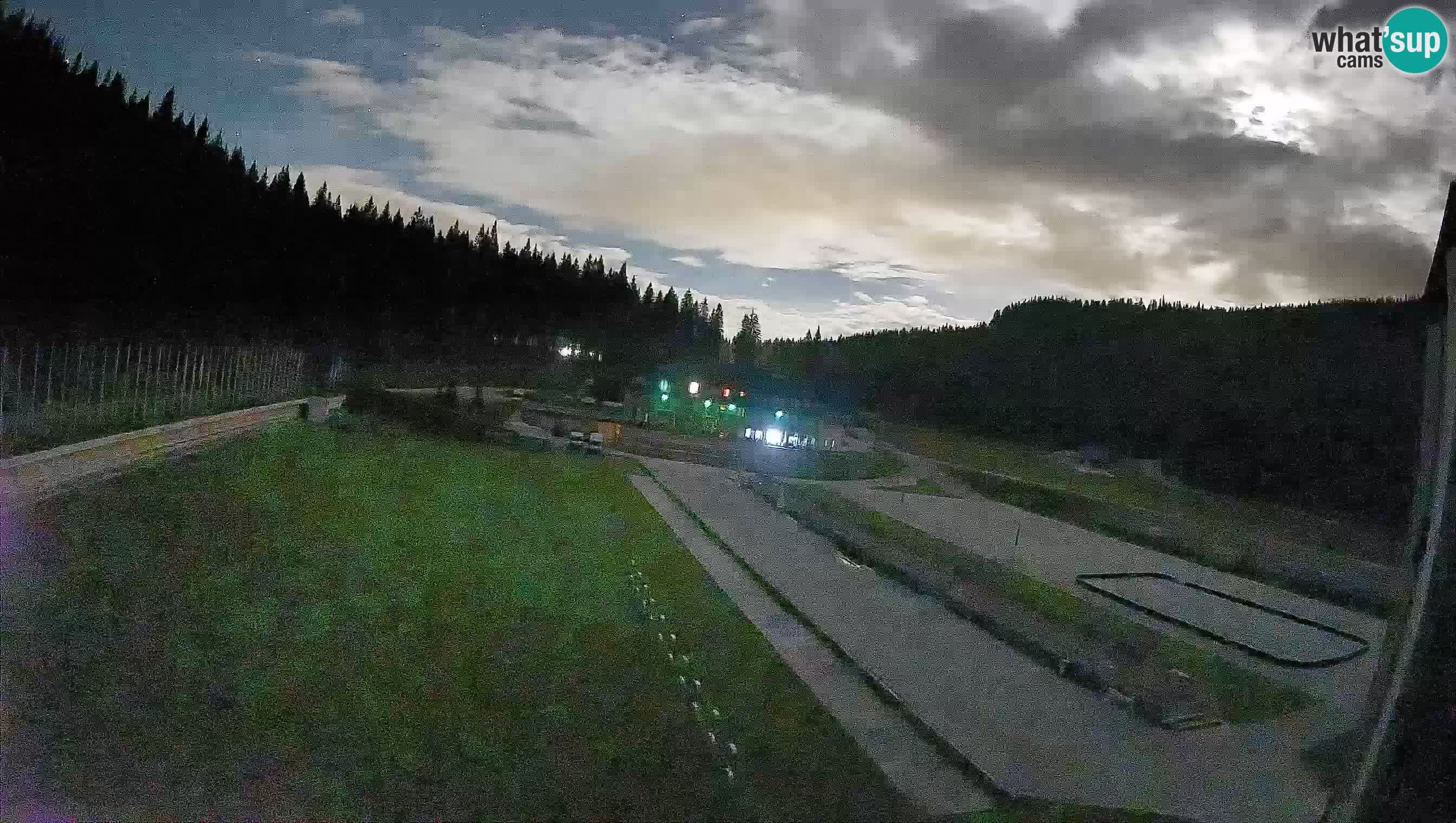 Webcam Pokljuka – Biathlon-Stadion Rudno Polje