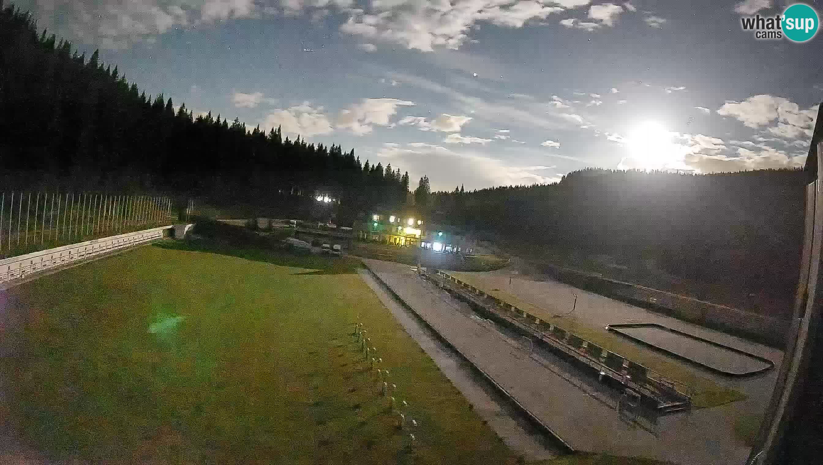 Webcam Pokljuka – Estadio de Biatlón de Rudno Polje