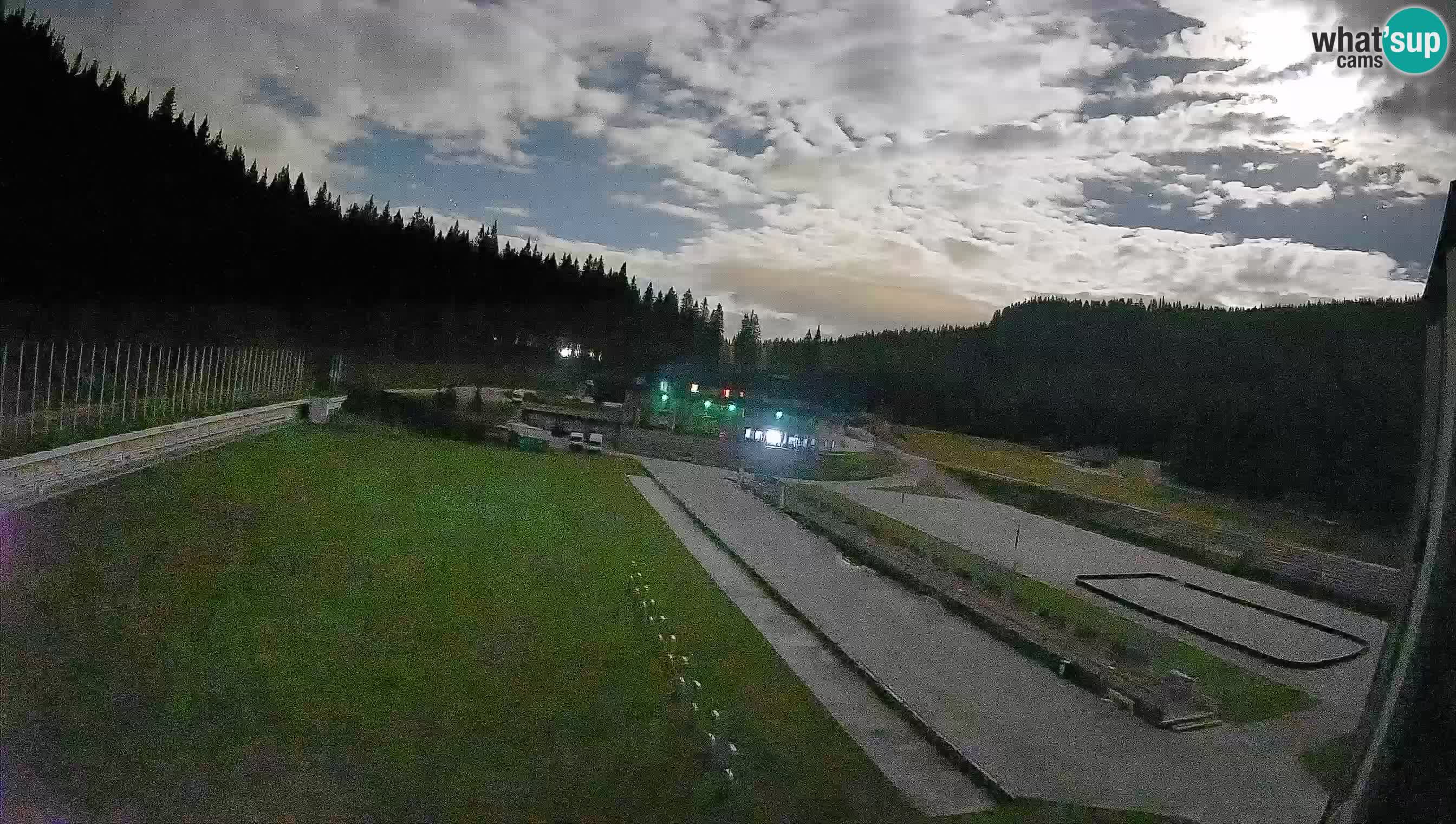Webcam Pokljuka – Stade de biathlon de Rudno Polje