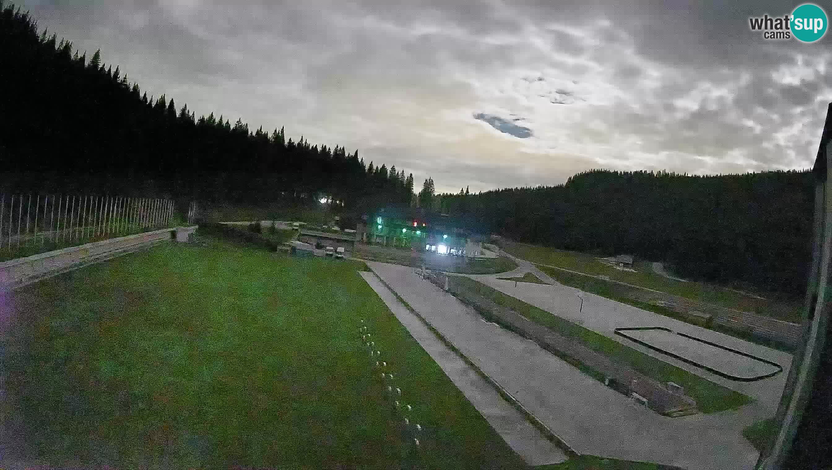 Webcam Pokljuka – Biathlon-Stadion Rudno Polje