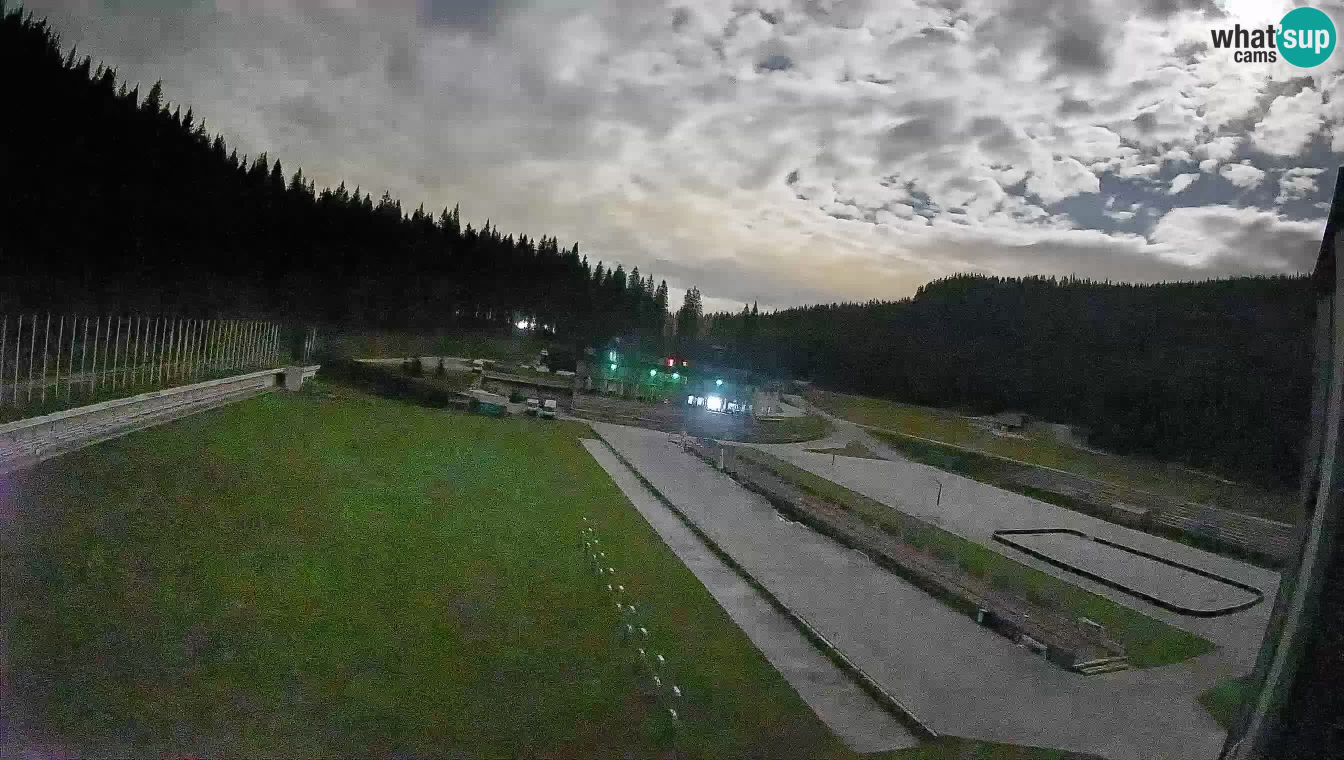 Webcam Pokljuka – Biathlon Stadium Live