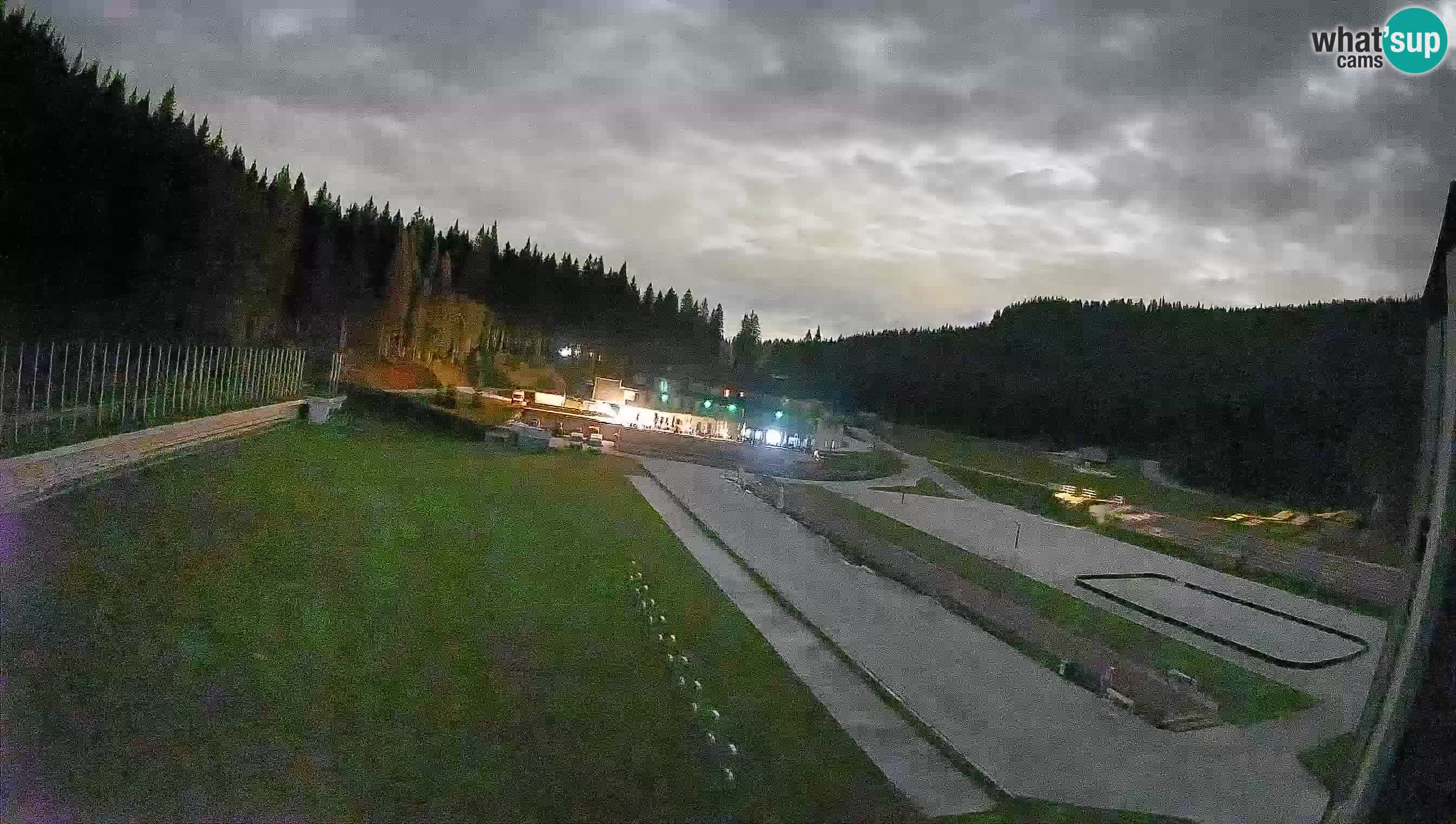 Webcam Pokljuka – Biathlon-Stadion Rudno Polje
