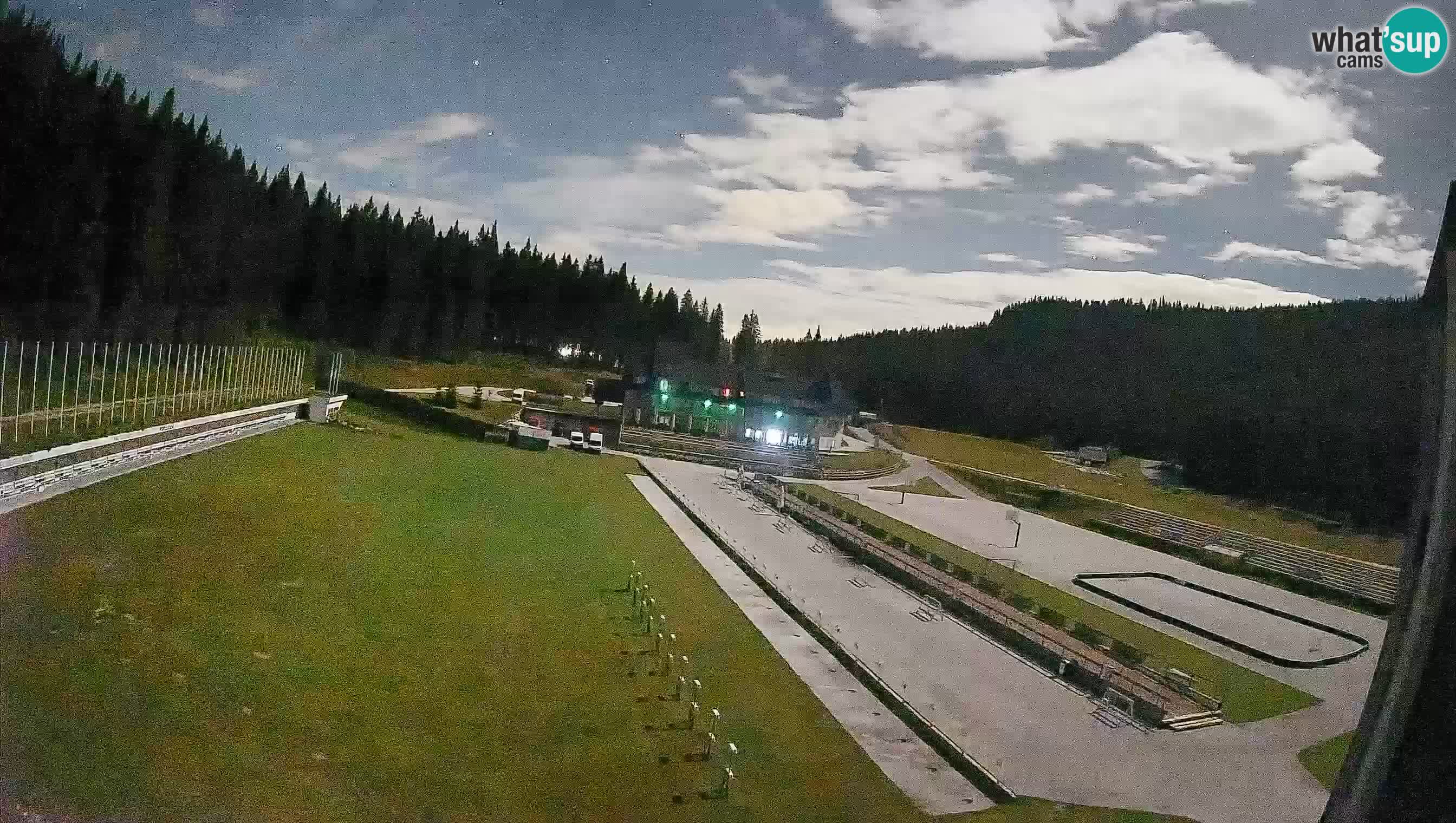 Webcam Pokljuka – Stade de biathlon de Rudno Polje
