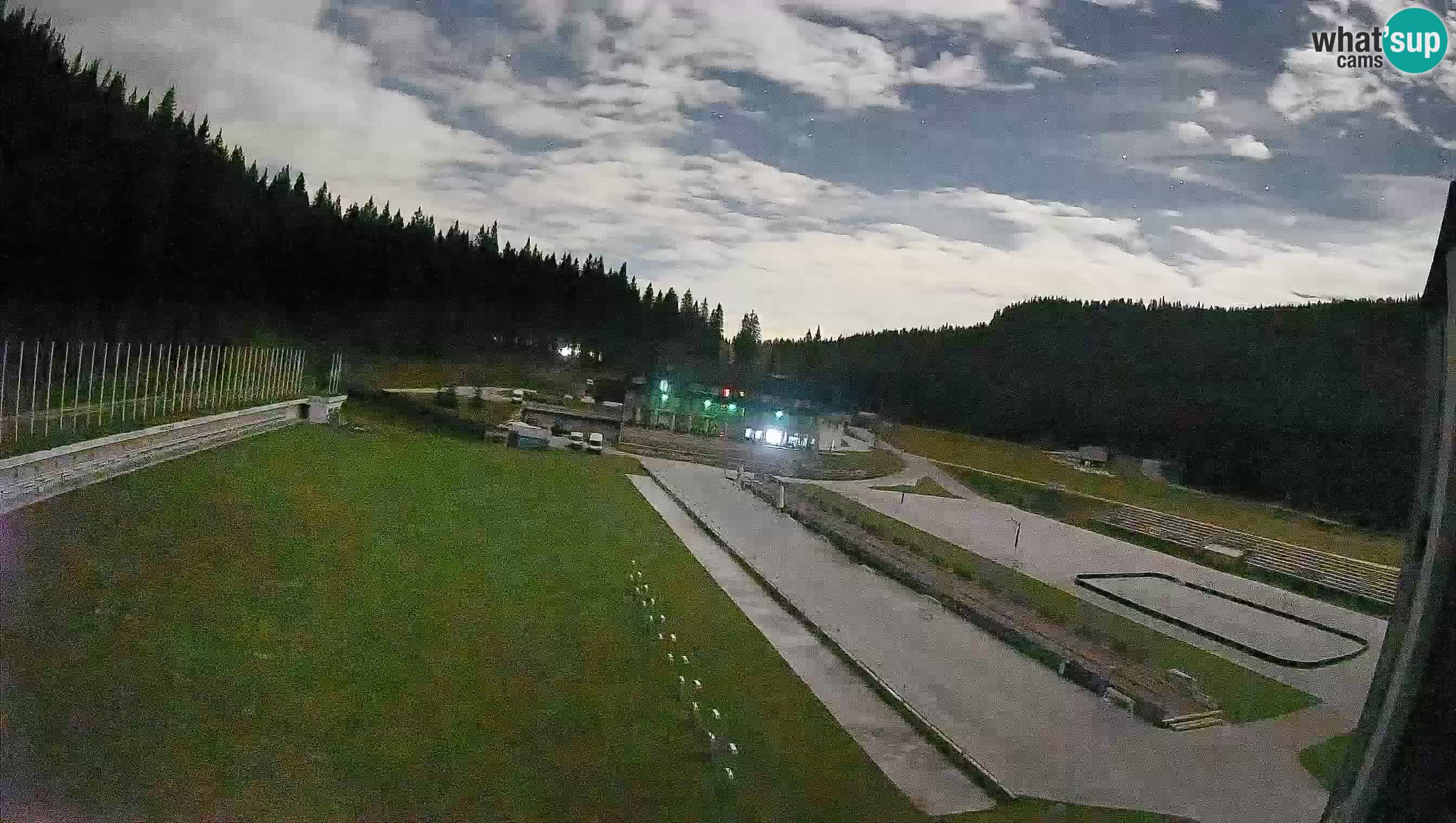 Web kamera Pokljuka – Biatlonski stadion Rudno Polje