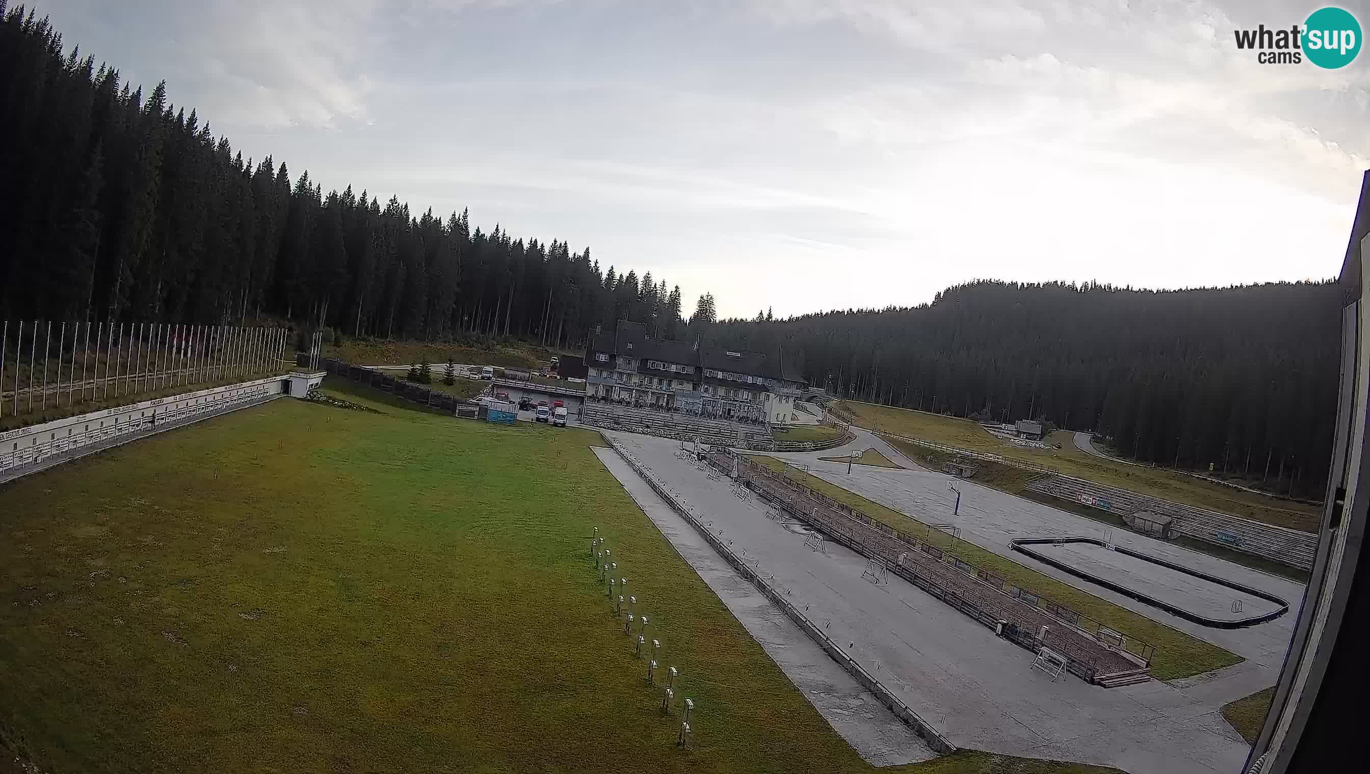 Webcam Pokljuka – Biathlon Stadium Live