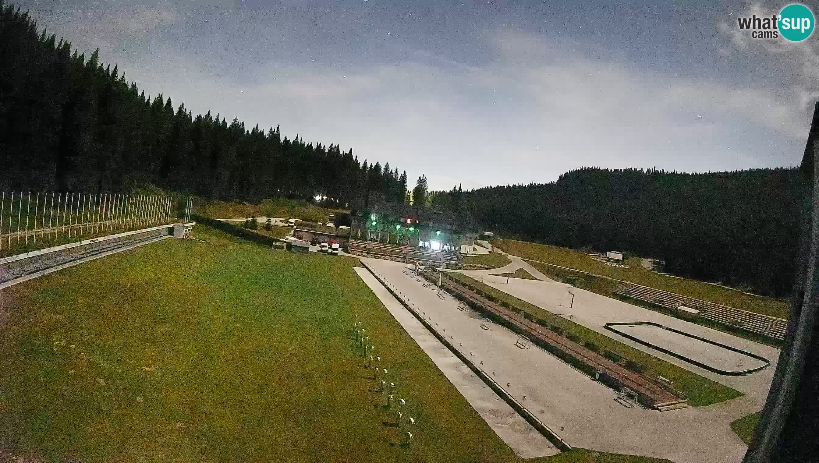 Web kamera Pokljuka – Biatlonski stadion Rudno Polje