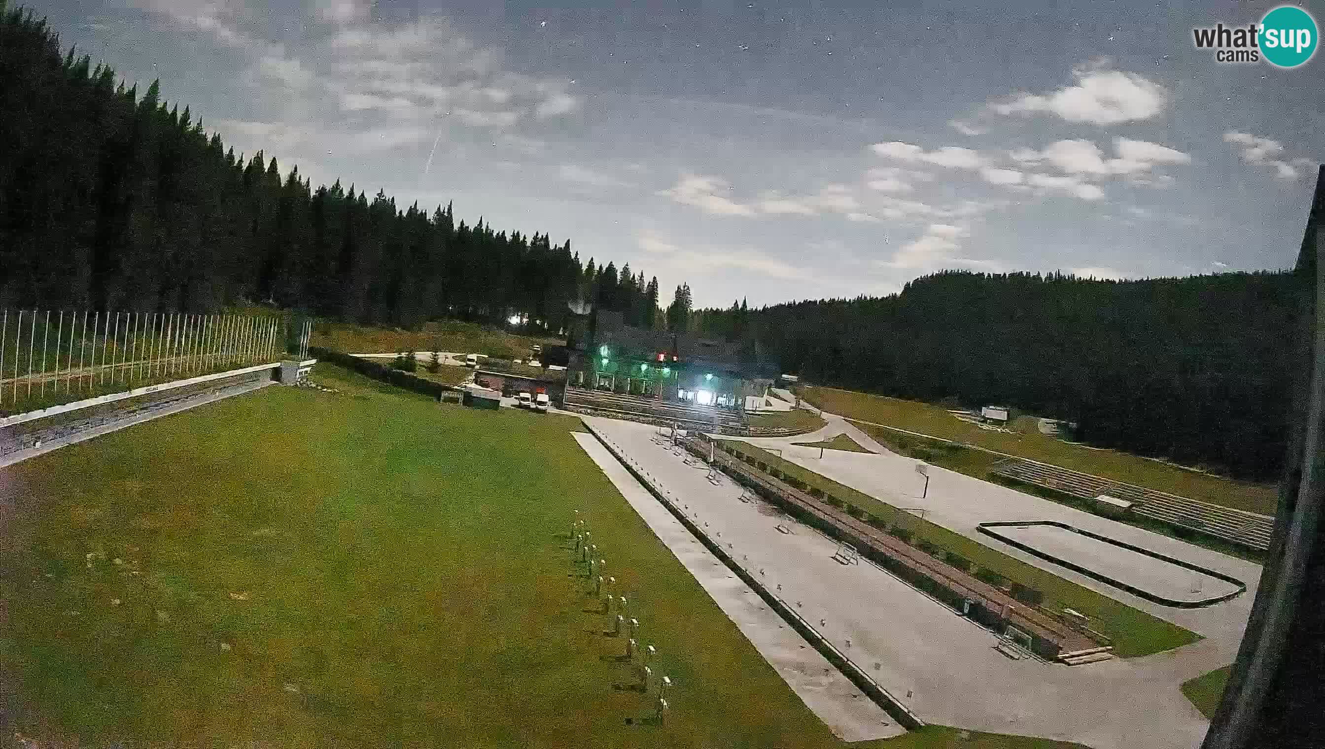 Webcam Pokljuka – Stade de biathlon de Rudno Polje