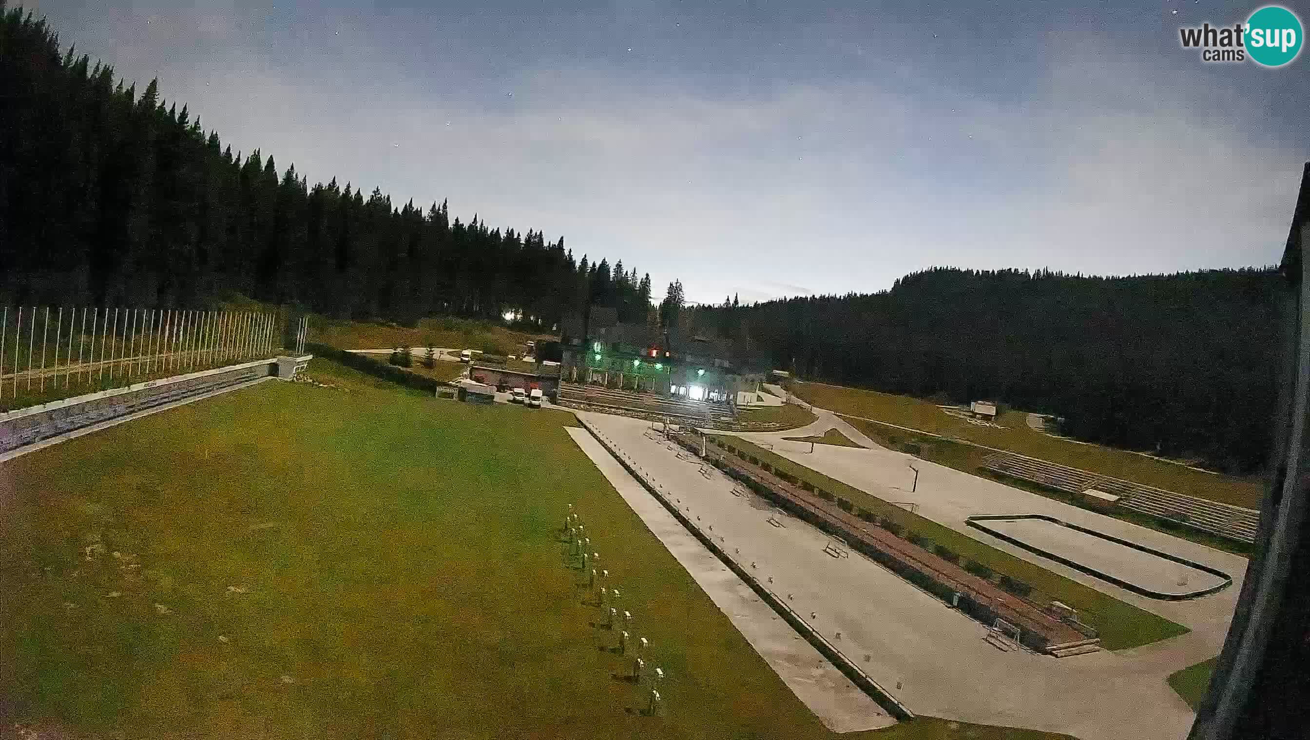 Webcam Pokljuka – Stade de biathlon de Rudno Polje