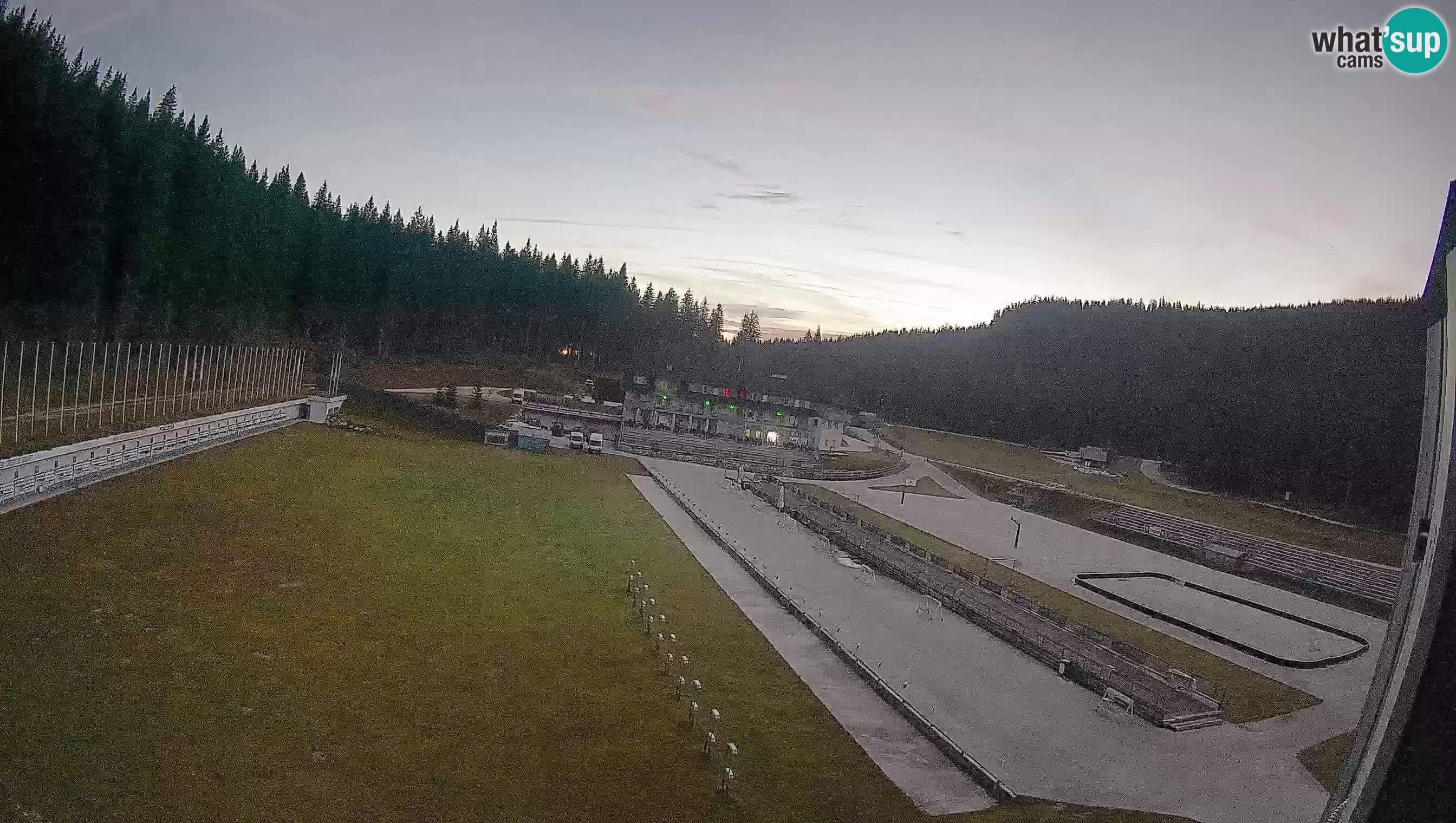 Webcam Pokljuka – Biathlon-Stadion Rudno Polje