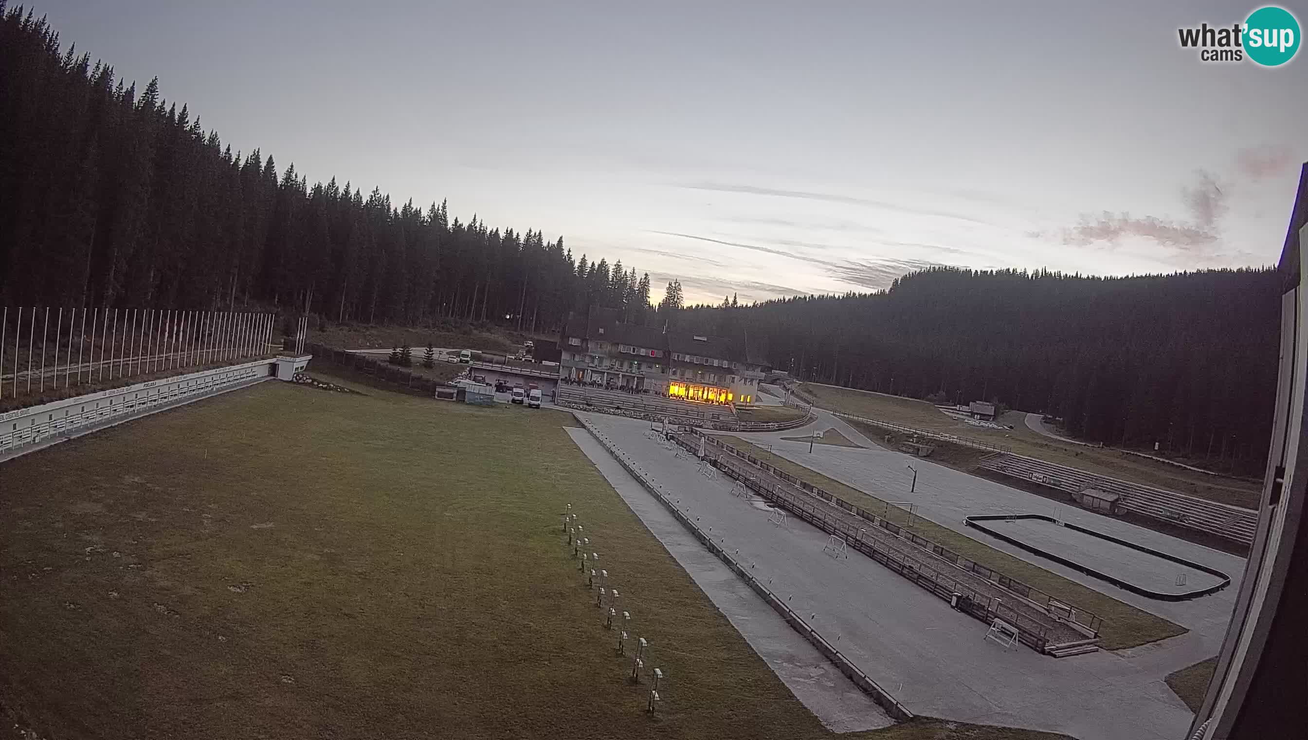 Webcam Pokljuka – Biathlon Stadium Live