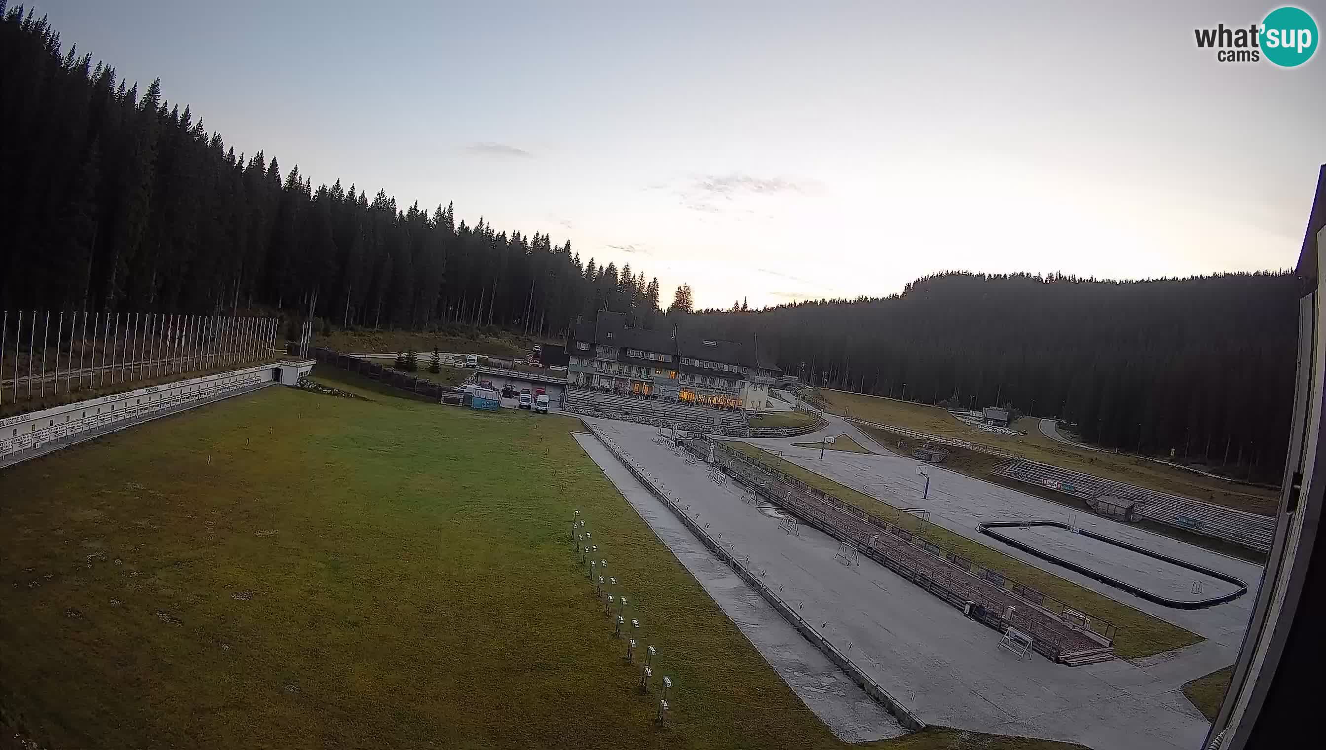 Webcam Pokljuka – Estadio de Biatlón de Rudno Polje
