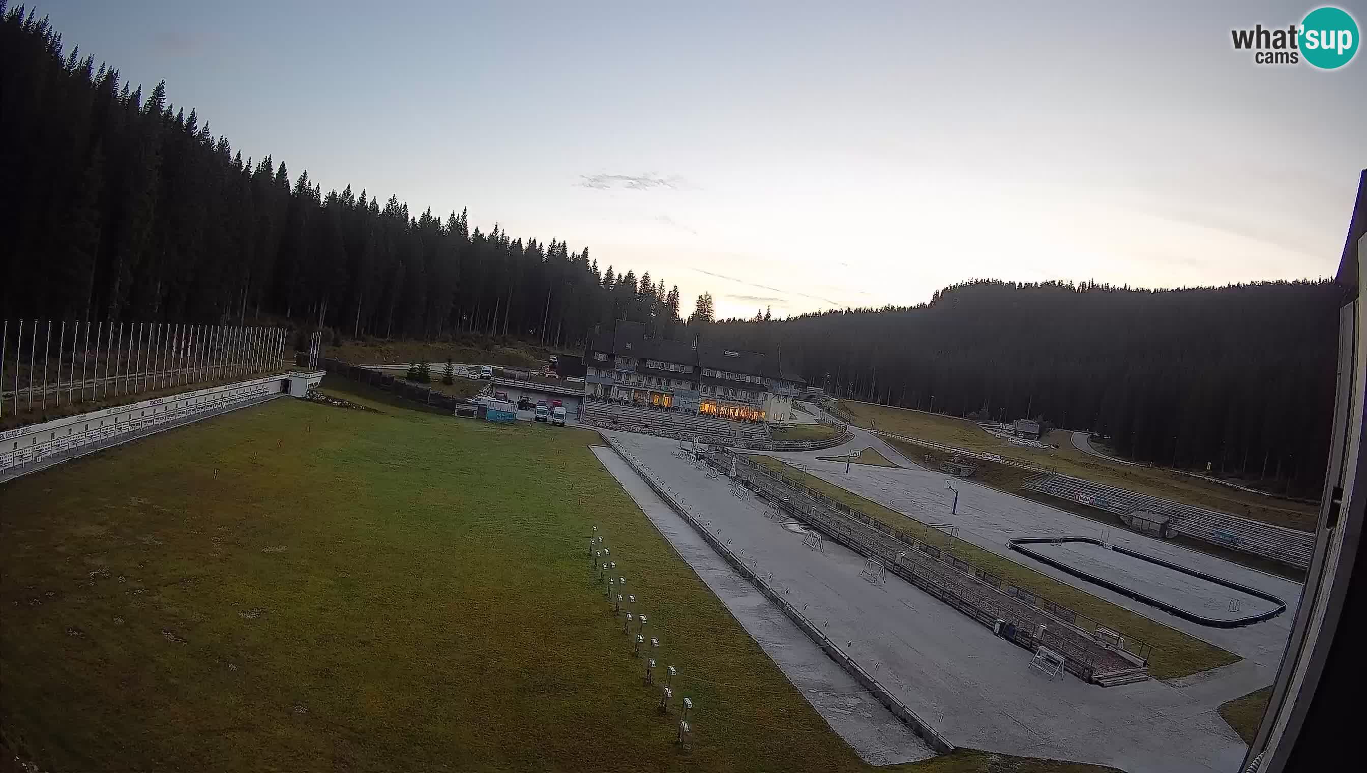 Webcam Pokljuka – Estadio de Biatlón de Rudno Polje