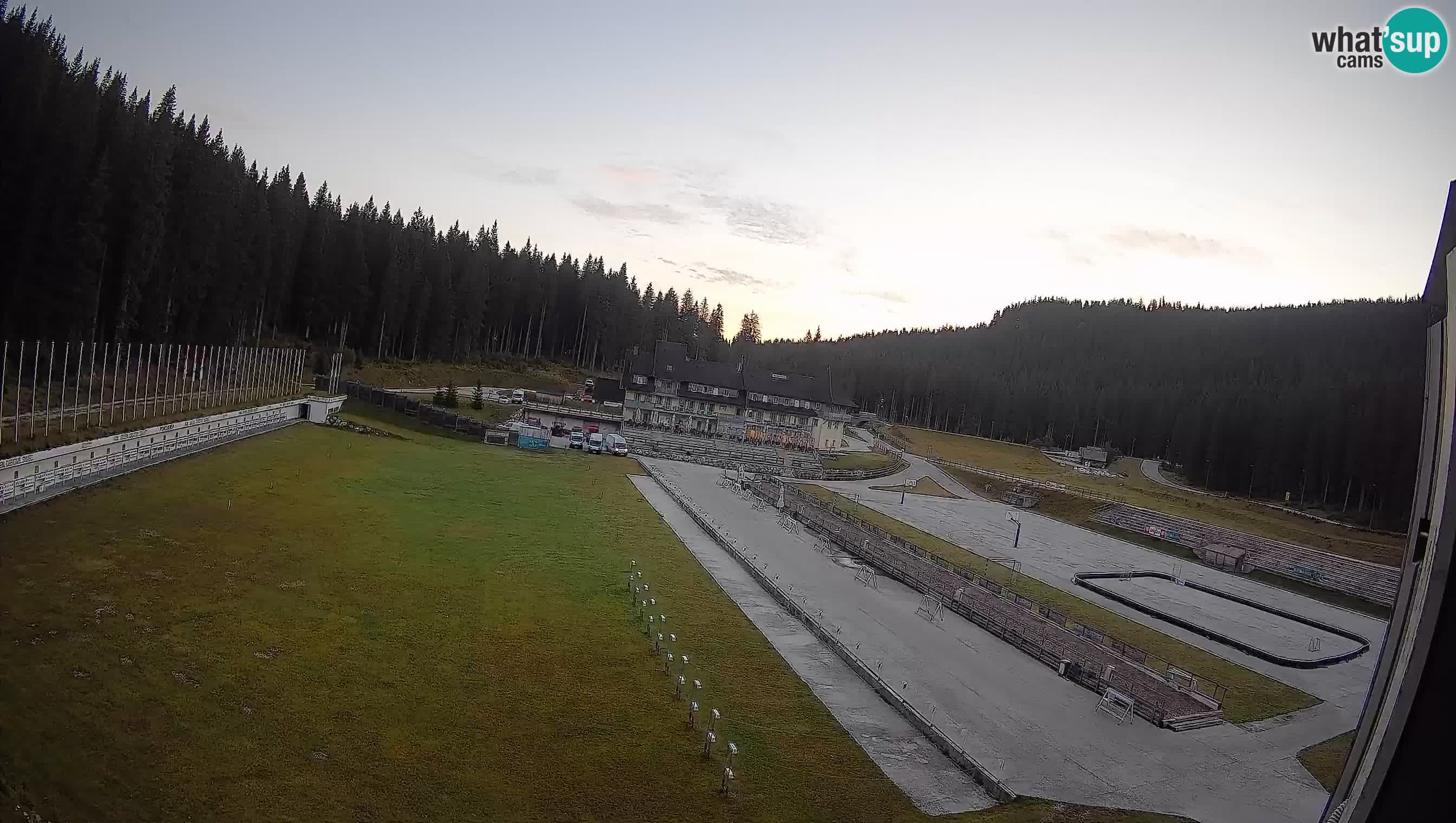 Webcam Pokljuka – Stade de biathlon de Rudno Polje