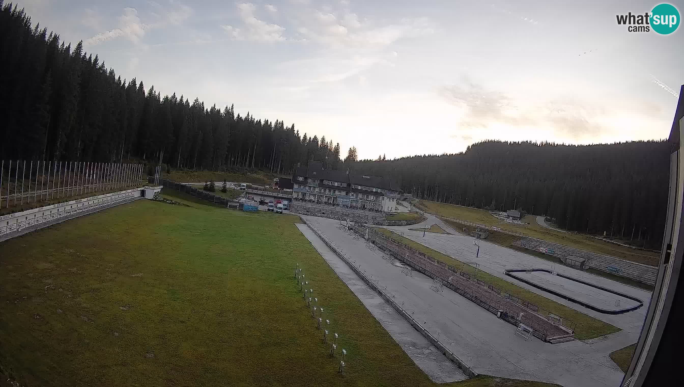 Webcam Pokljuka – Stade de biathlon de Rudno Polje