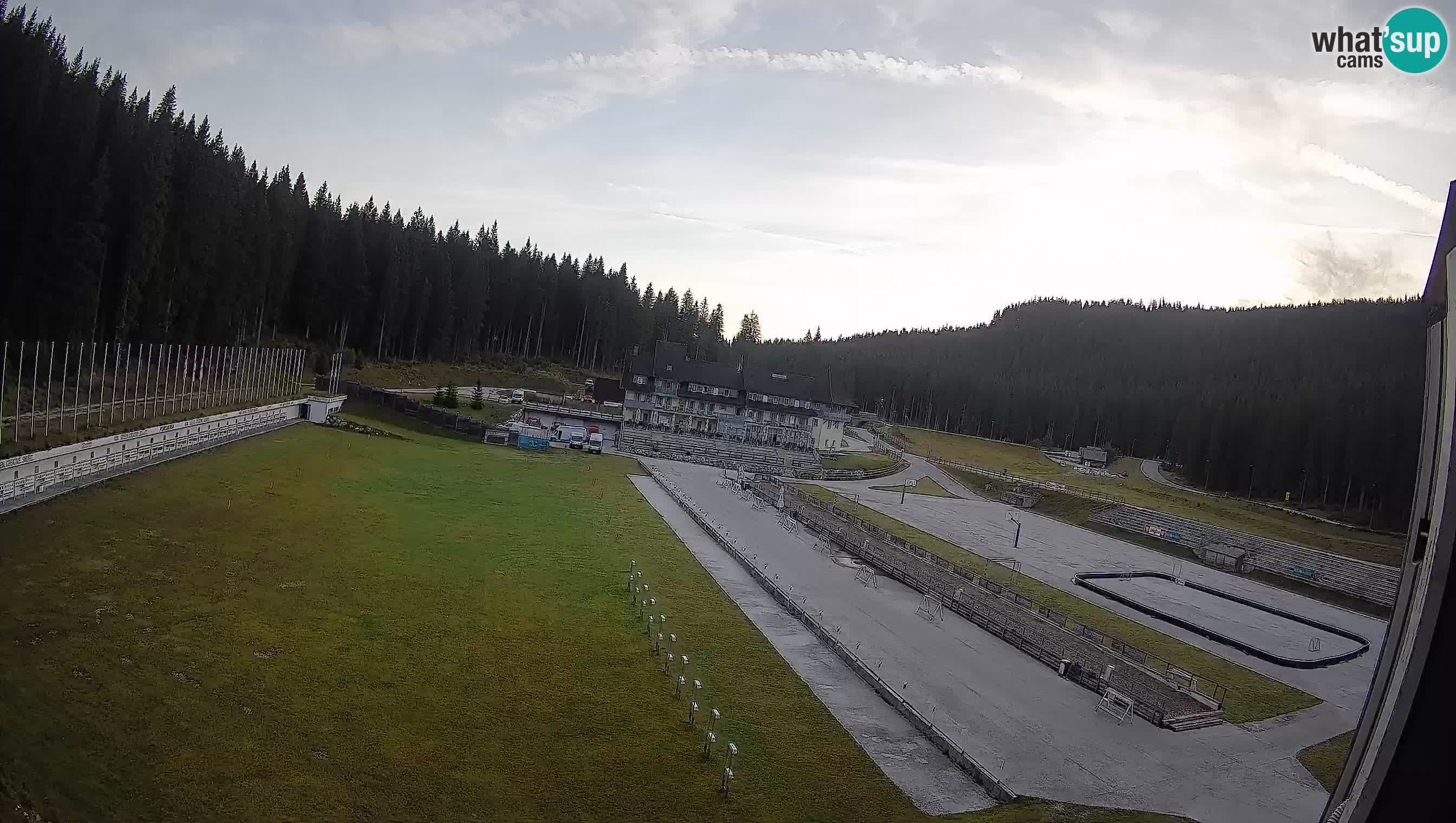 Webcam Pokljuka – Estadio de Biatlón de Rudno Polje