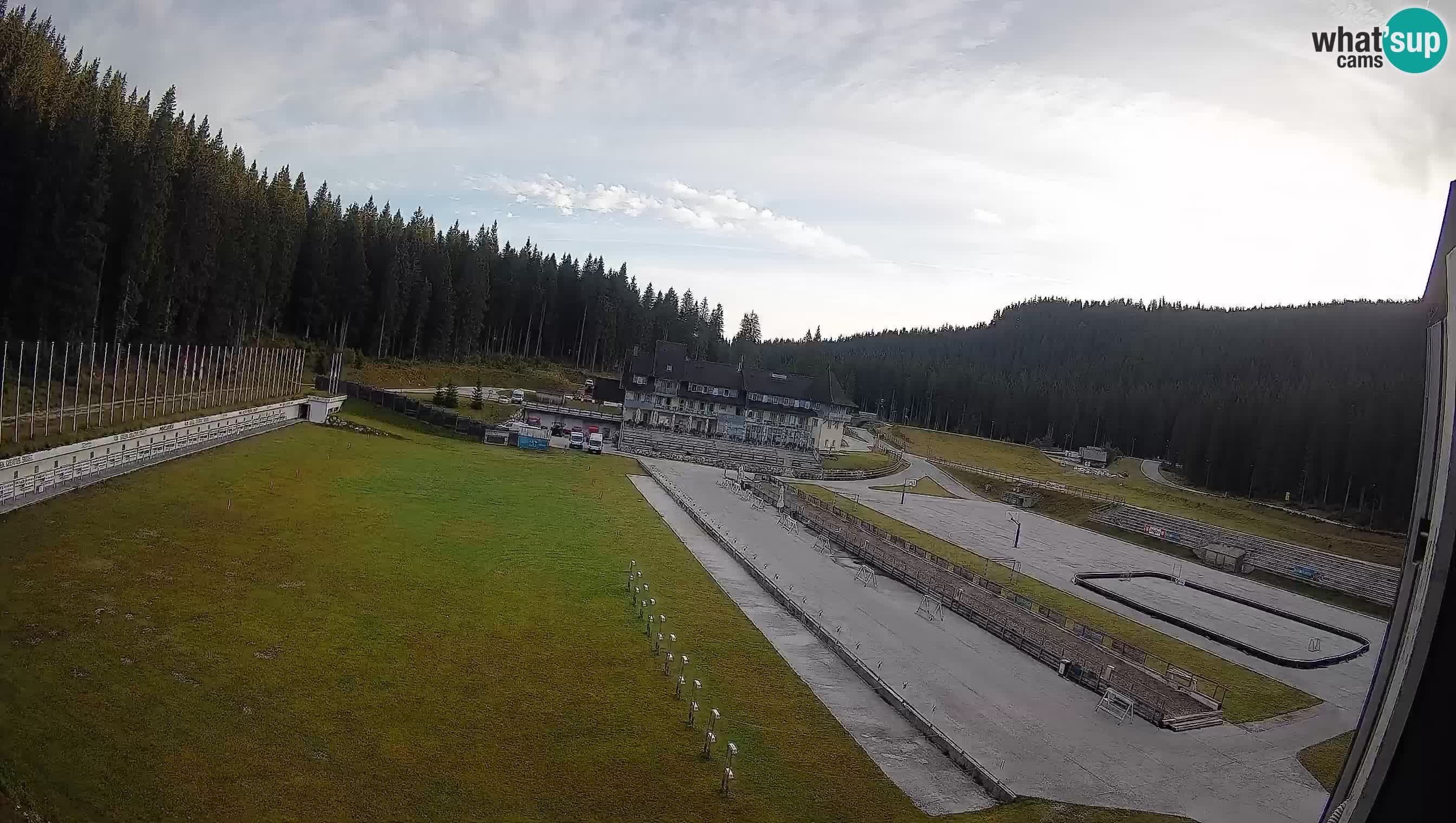 Webcam Pokljuka – Estadio de Biatlón de Rudno Polje