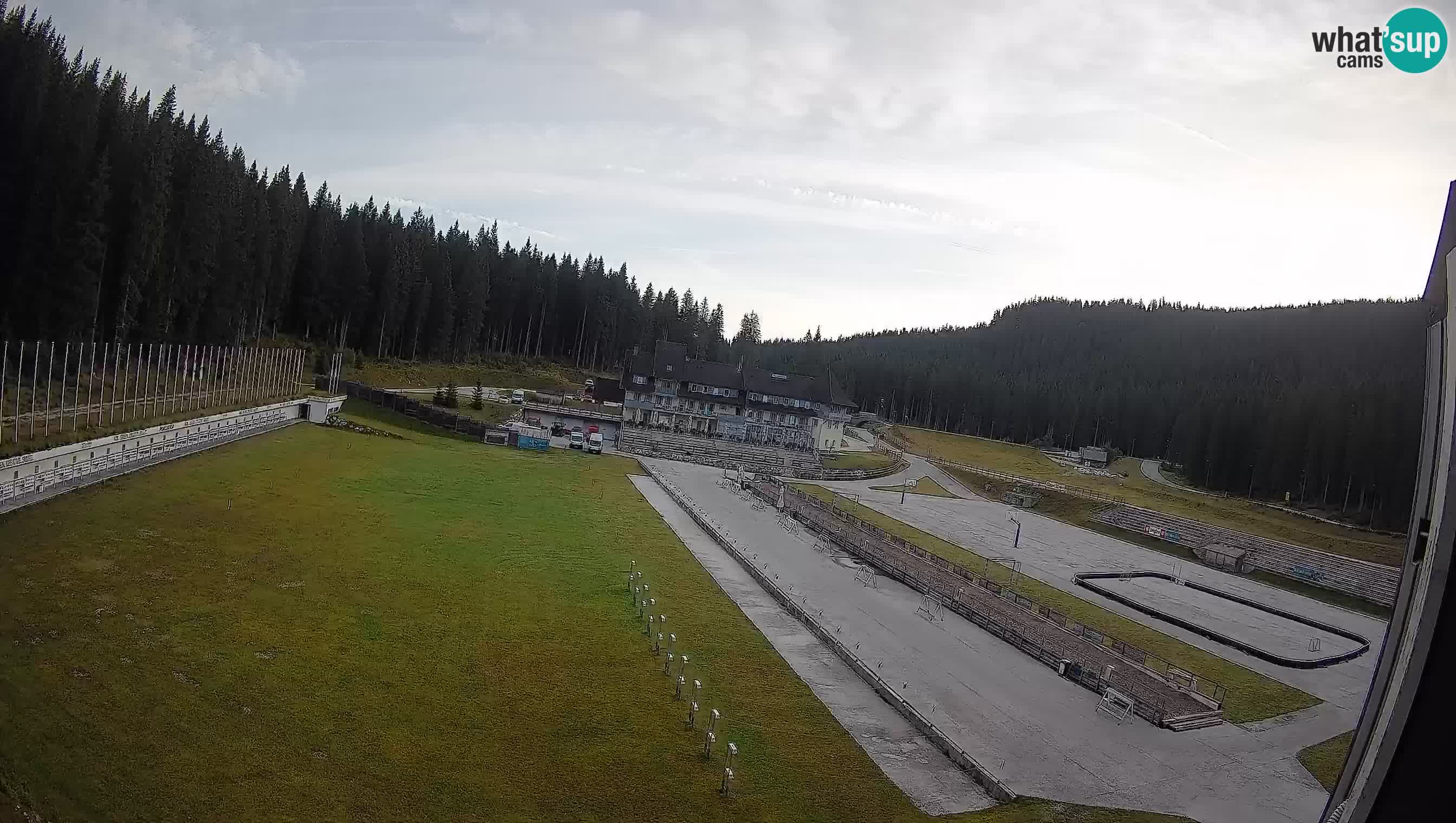 Webcam Pokljuka – Estadio de Biatlón de Rudno Polje