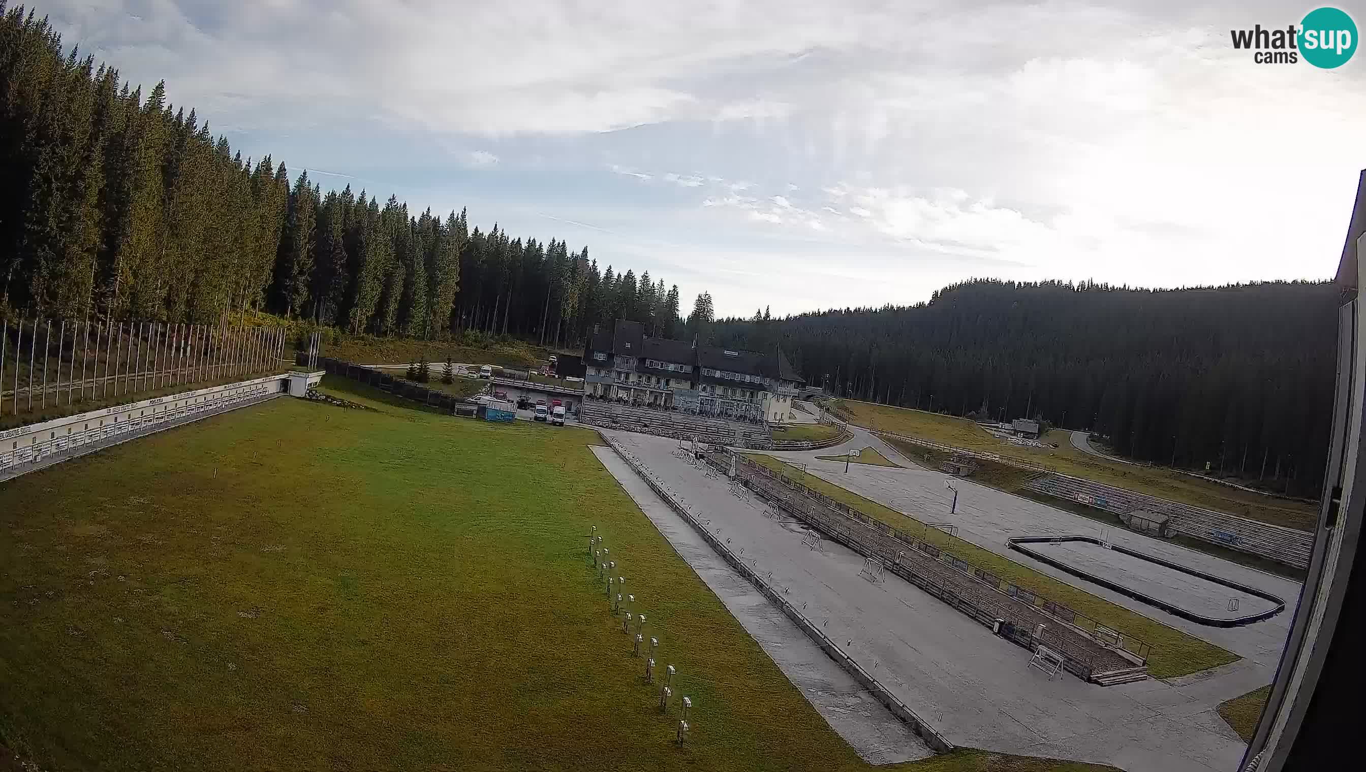 Webcam Pokljuka – Biathlon Stadium Live