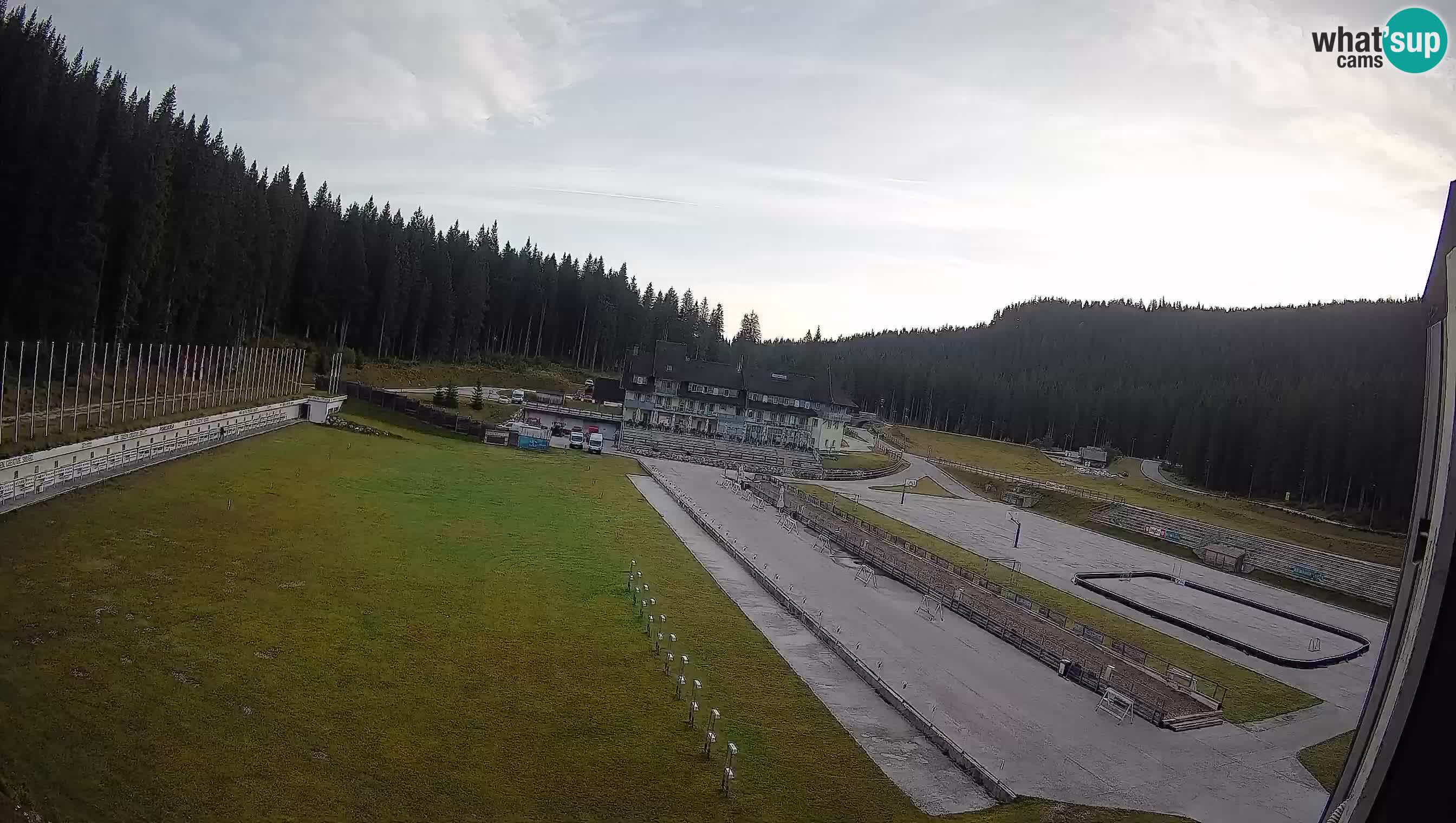 Webcam Pokljuka – Stade de biathlon de Rudno Polje