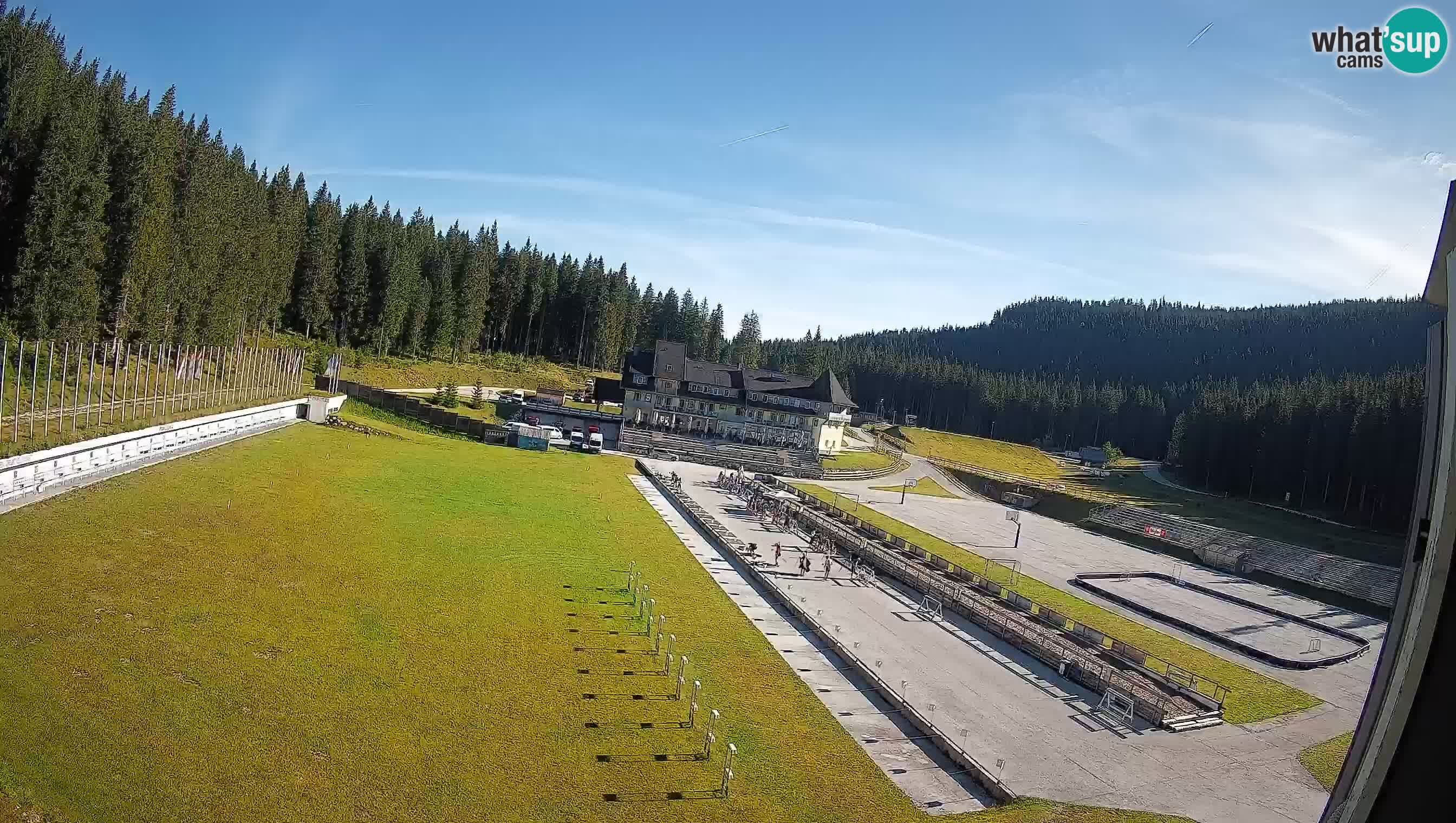 Webcam Pokljuka – Biathlon Stadium Live