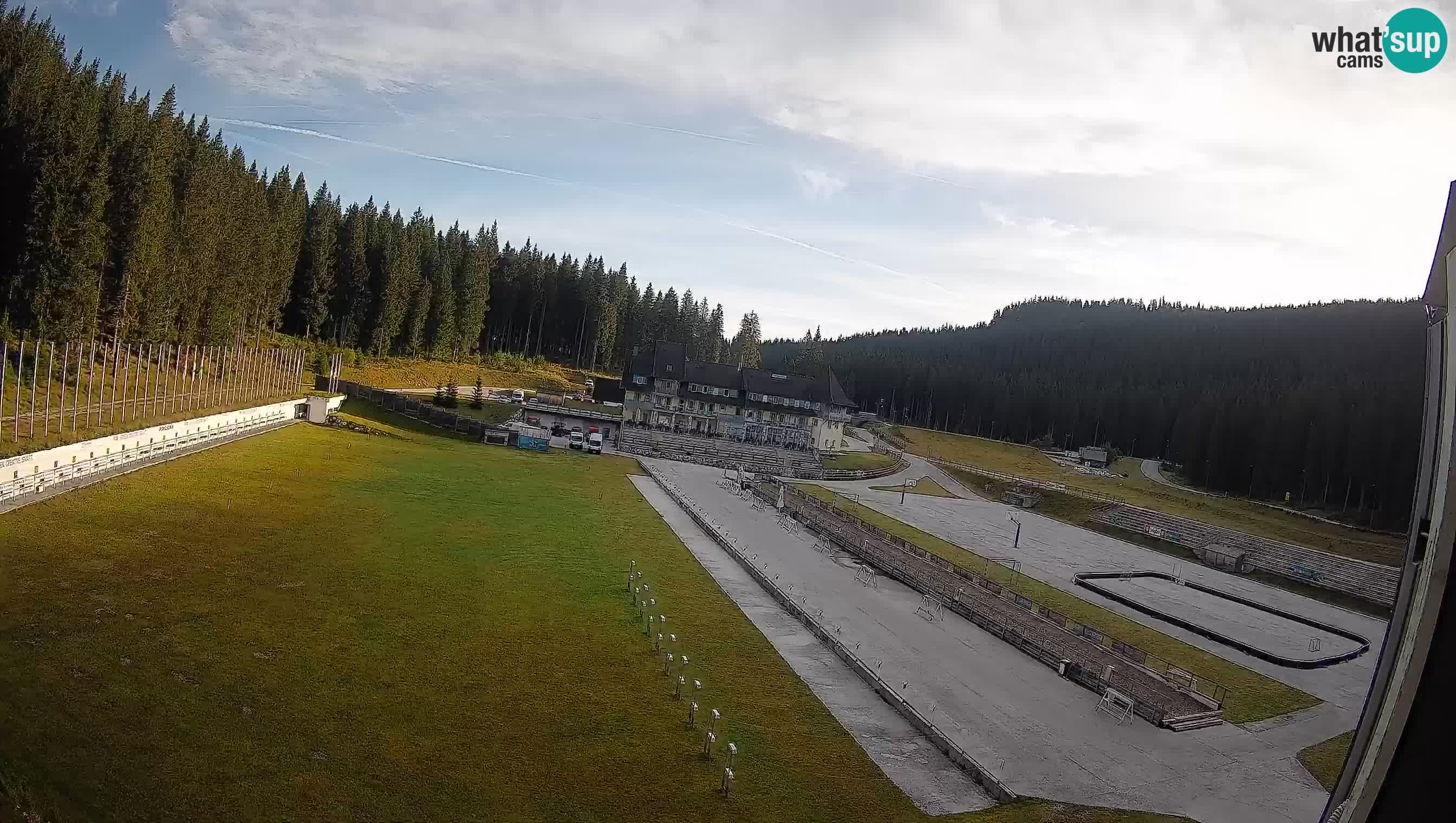 Webcam Pokljuka – Biathlon-Stadion Rudno Polje