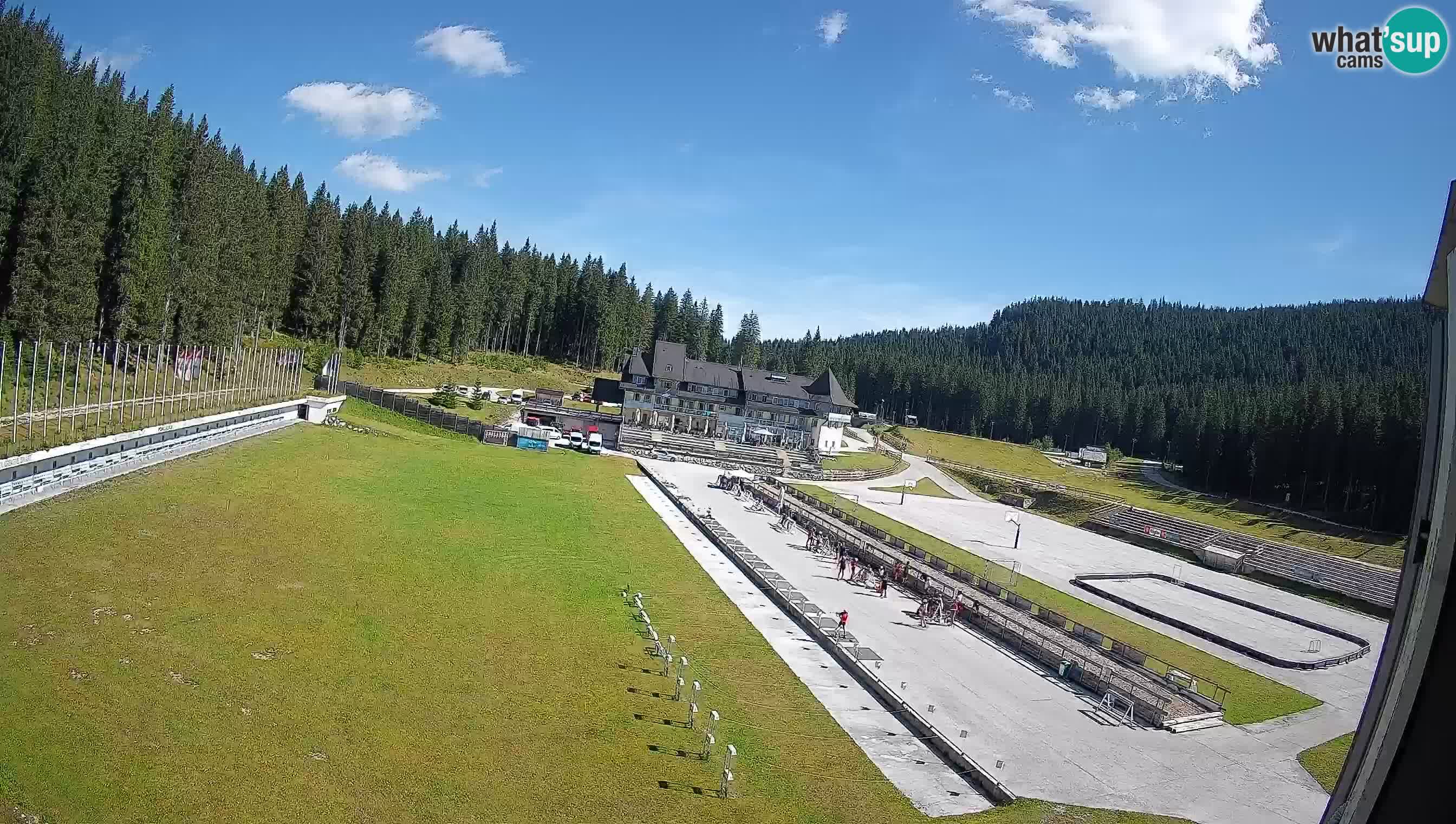Webcam Pokljuka – Estadio de Biatlón de Rudno Polje