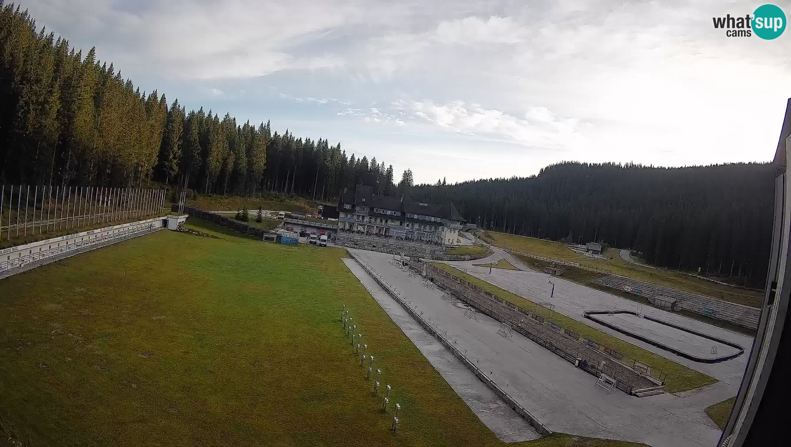 Webcam Pokljuka – Biathlon-Stadion Rudno Polje