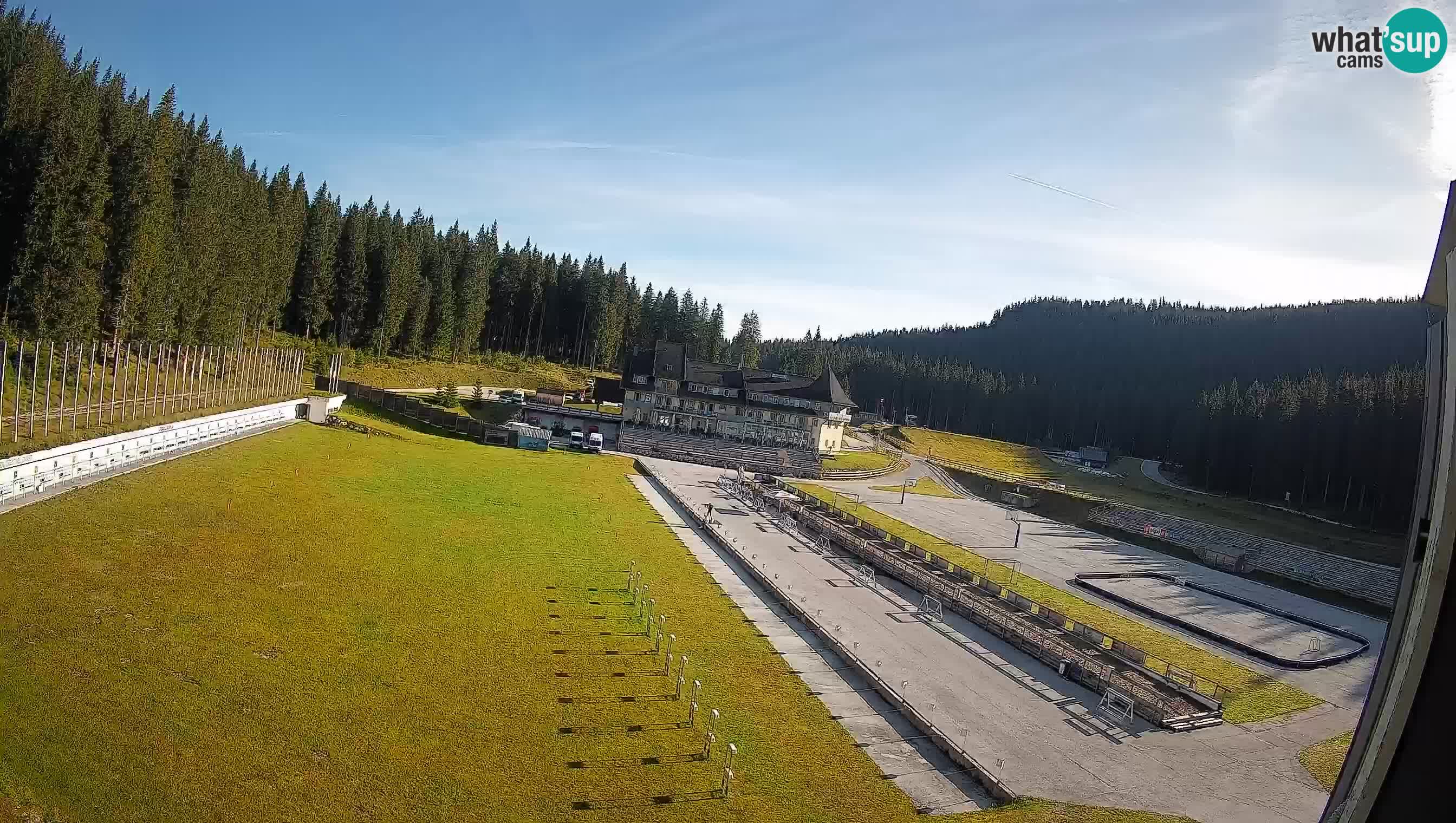 Webcam Pokljuka – Biathlon Stadium Live
