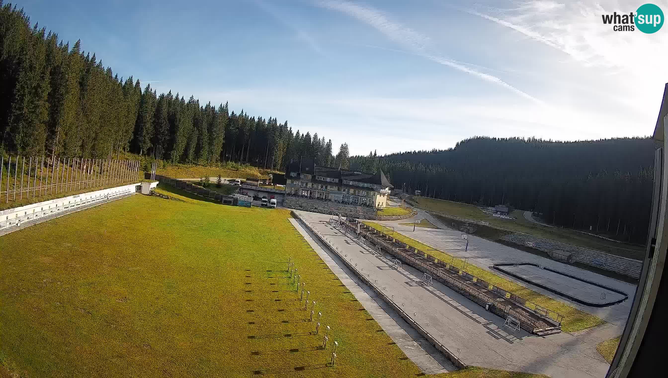 Webcam Pokljuka – Biathlon Stadium Live