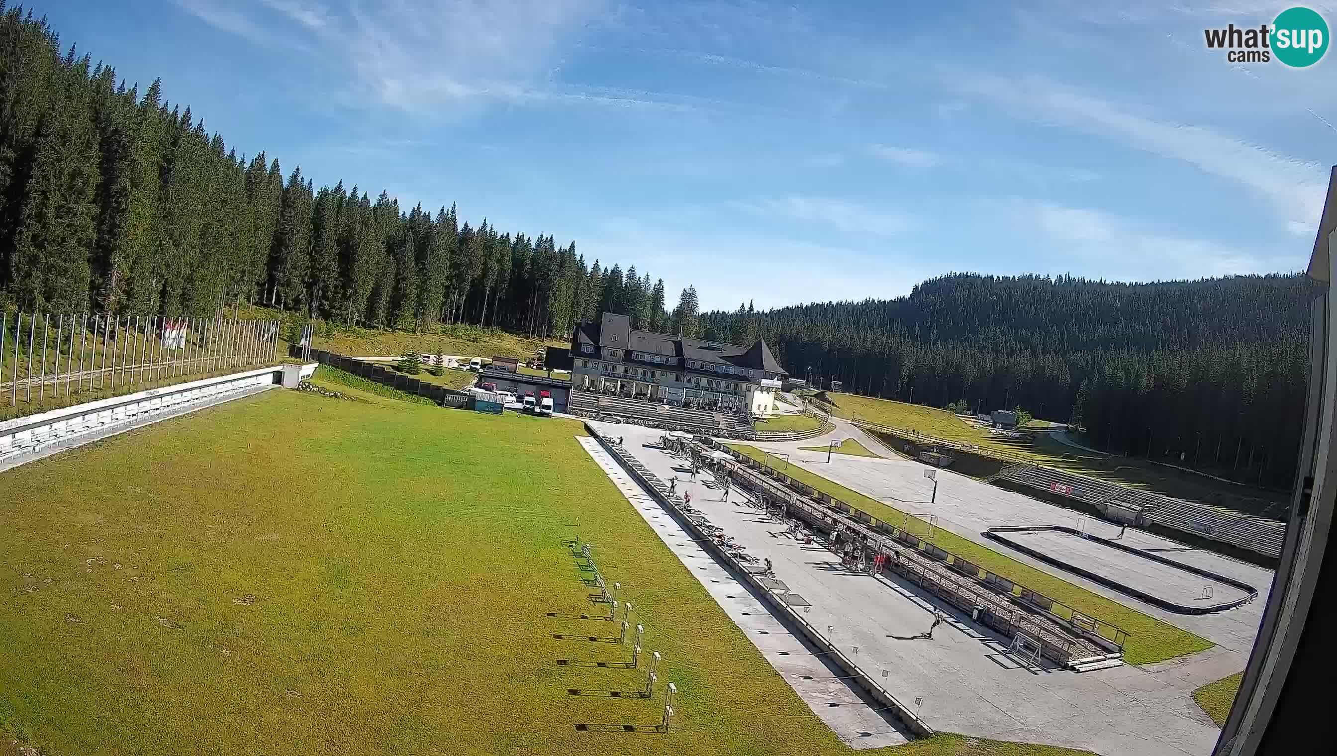Webcam Pokljuka – Estadio de Biatlón de Rudno Polje