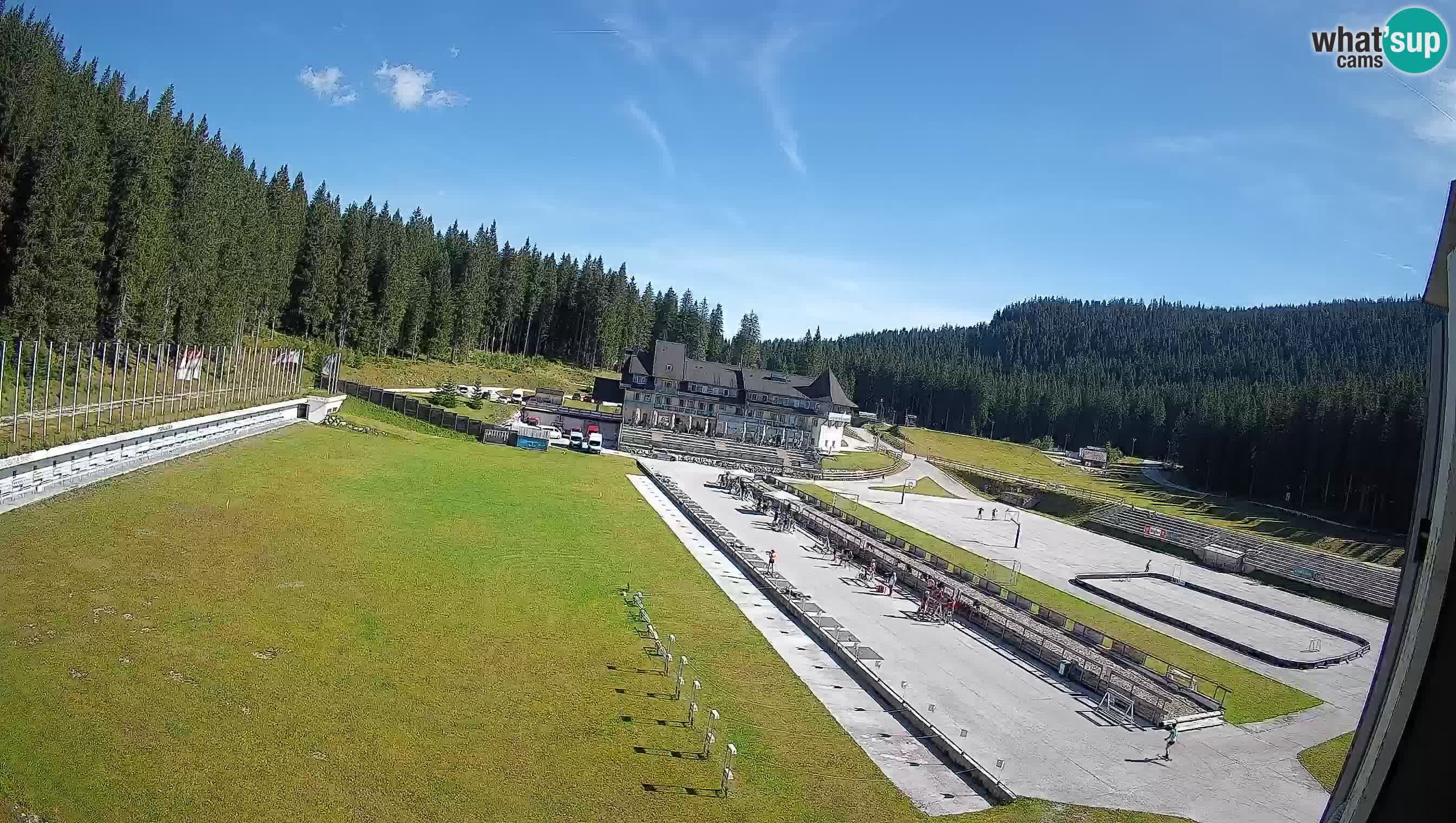 Webcam Pokljuka – Biathlon Stadium Live