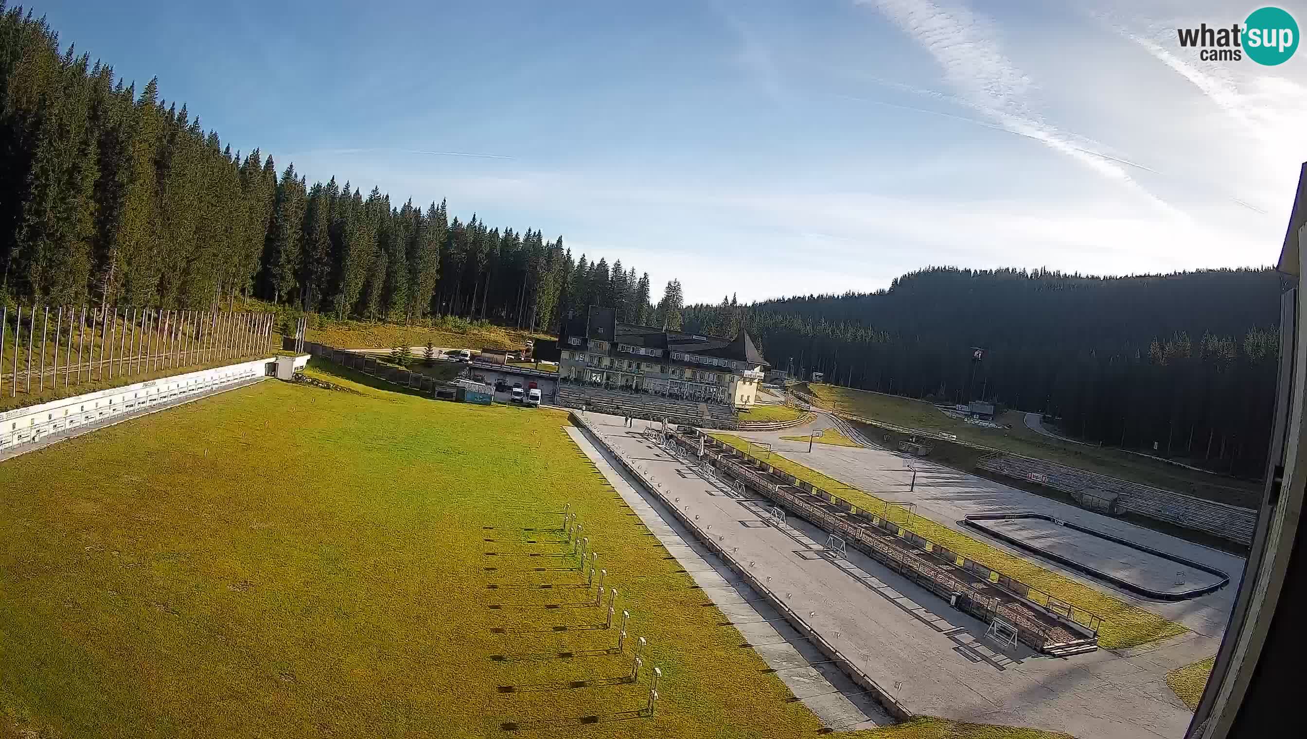 Webcam Pokljuka – Biathlon-Stadion Rudno Polje