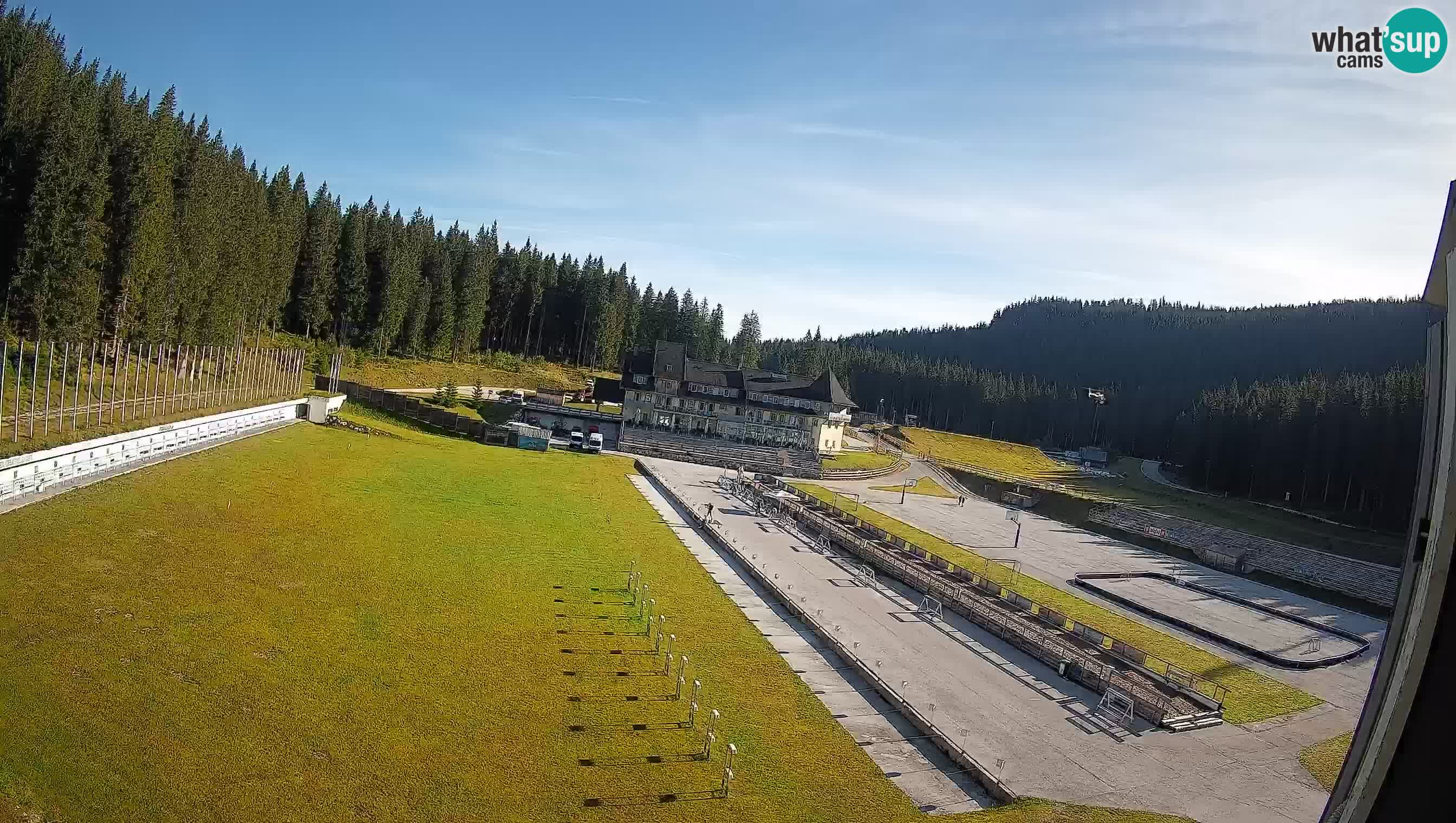 Webcam Pokljuka – Biathlon-Stadion Rudno Polje
