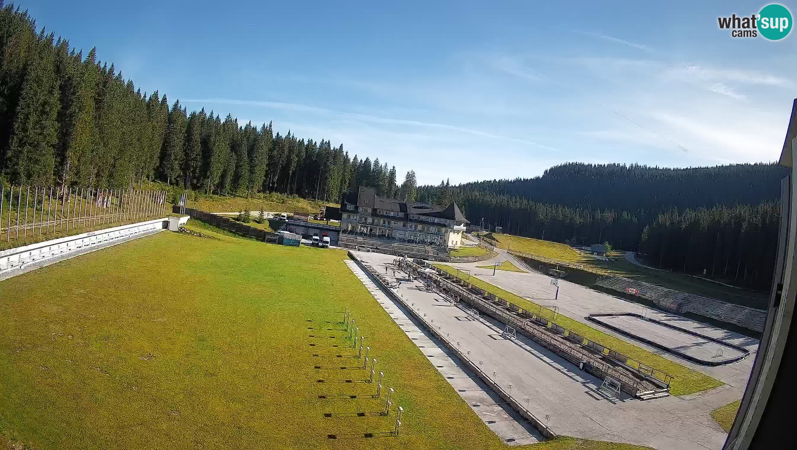 Webcam Pokljuka – Biathlon Stadium Live