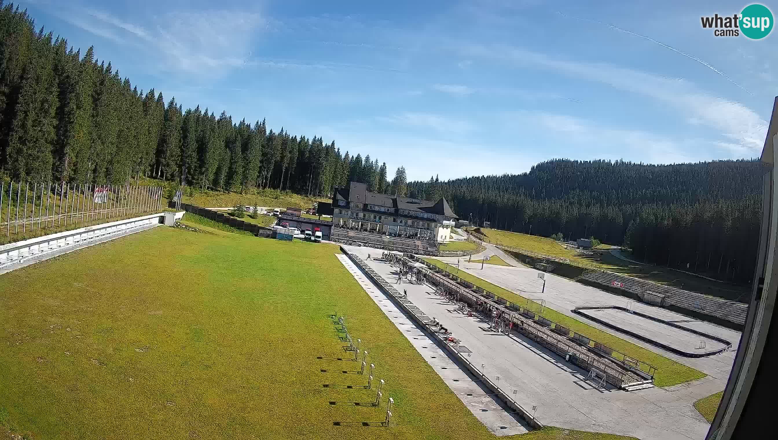 Webcam Pokljuka – Estadio de Biatlón de Rudno Polje